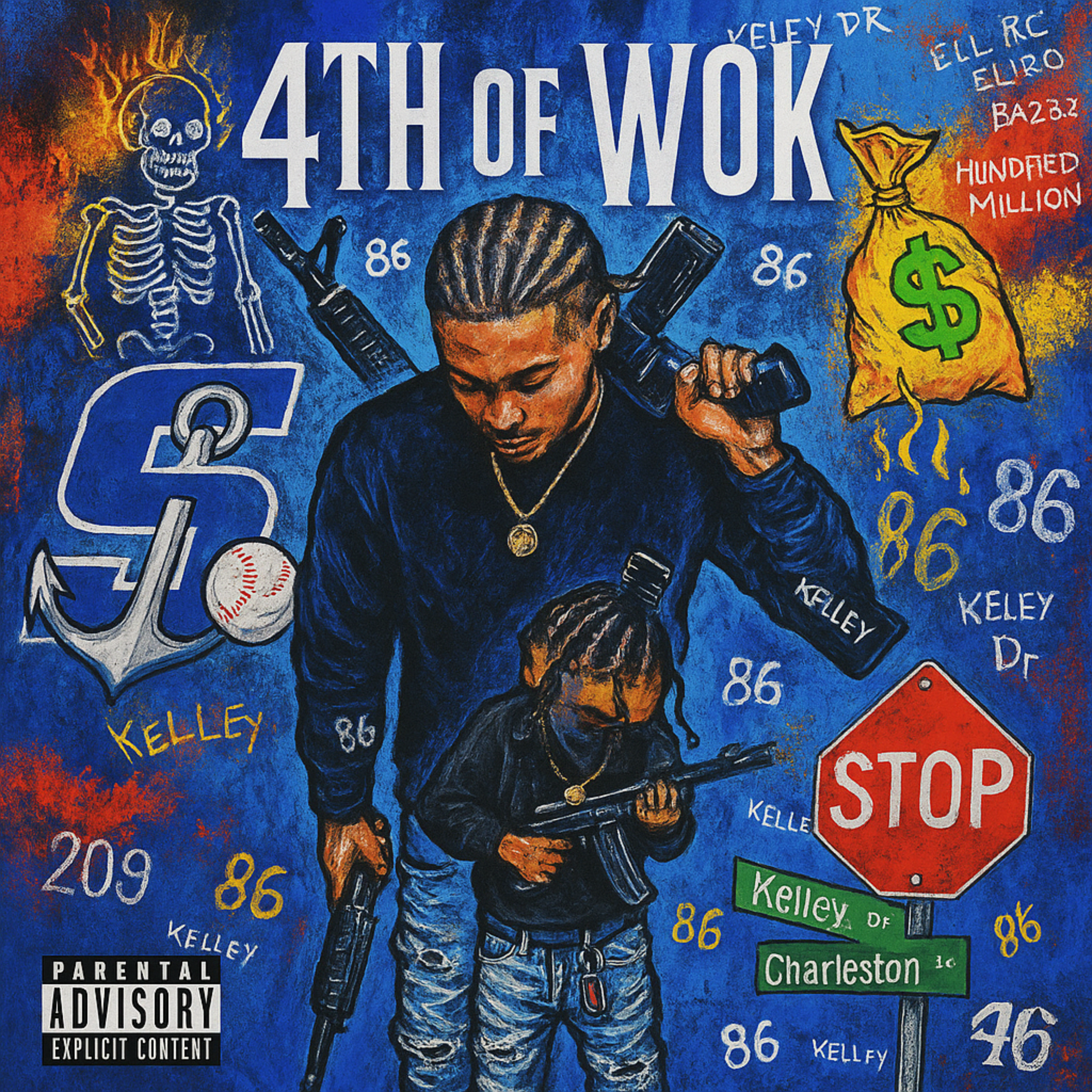 4th Of Wok by KDKEEZY86 cover art