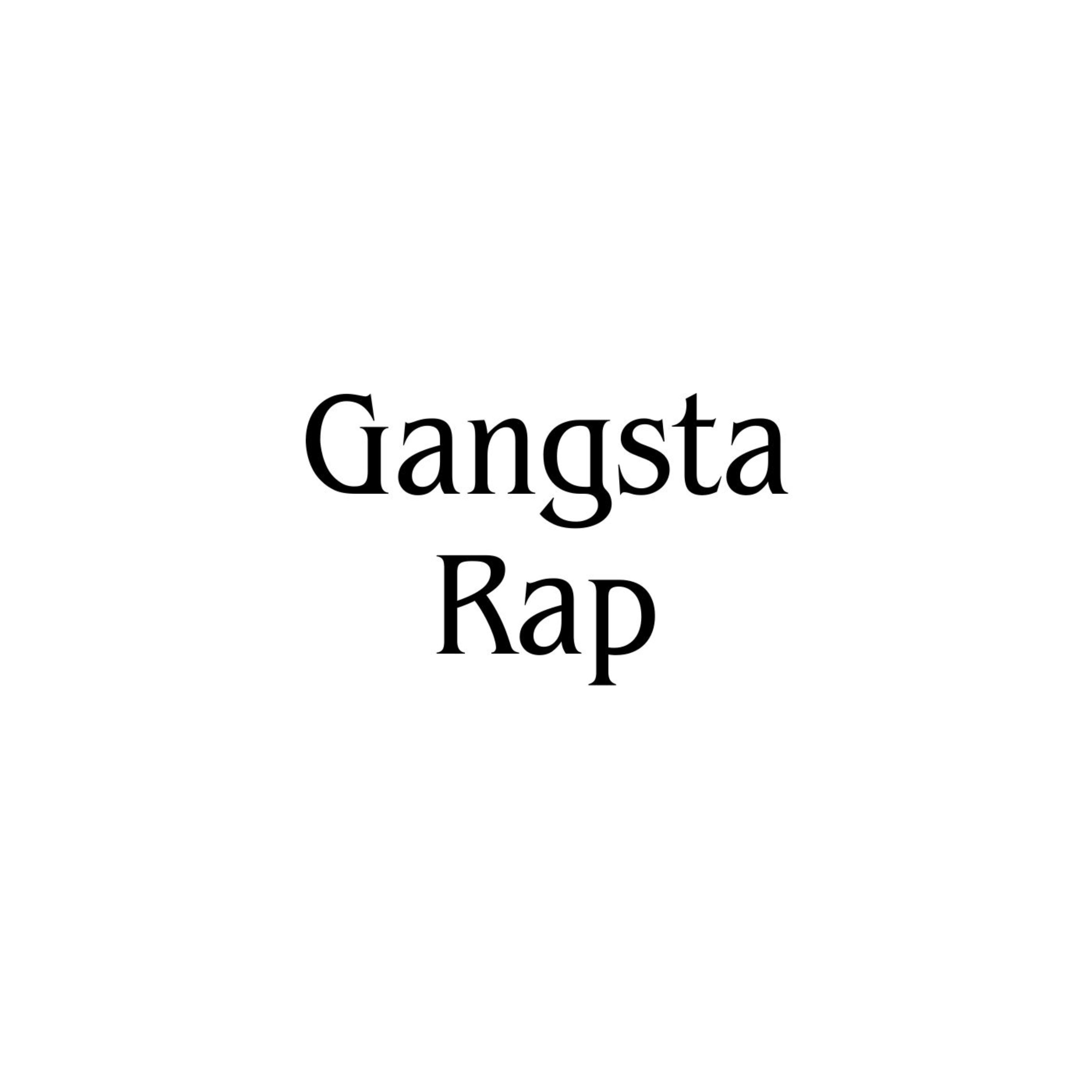 Gangsta Rap artwork