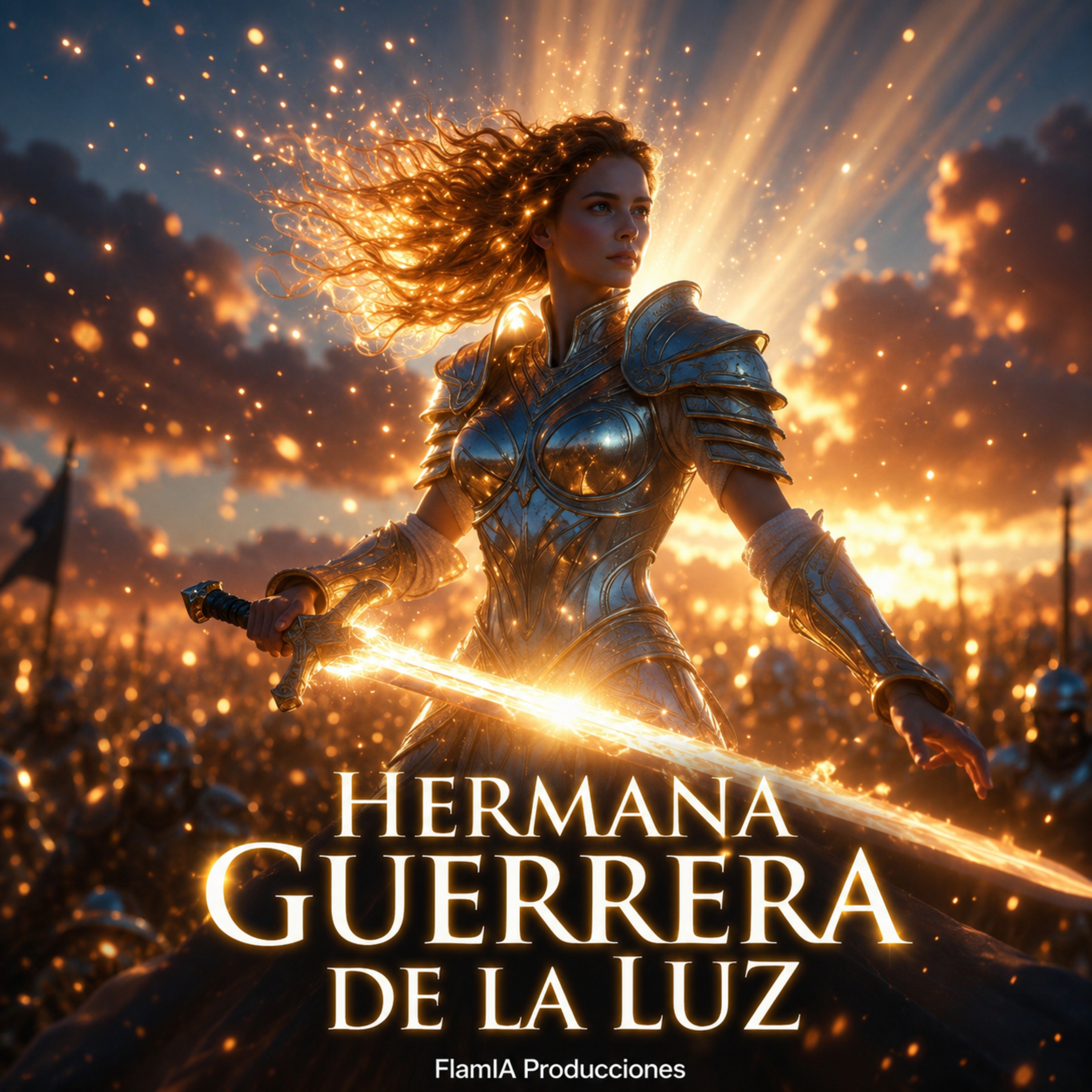 Hermana Guerrera De La Luz by FlamIA Producciones cover art