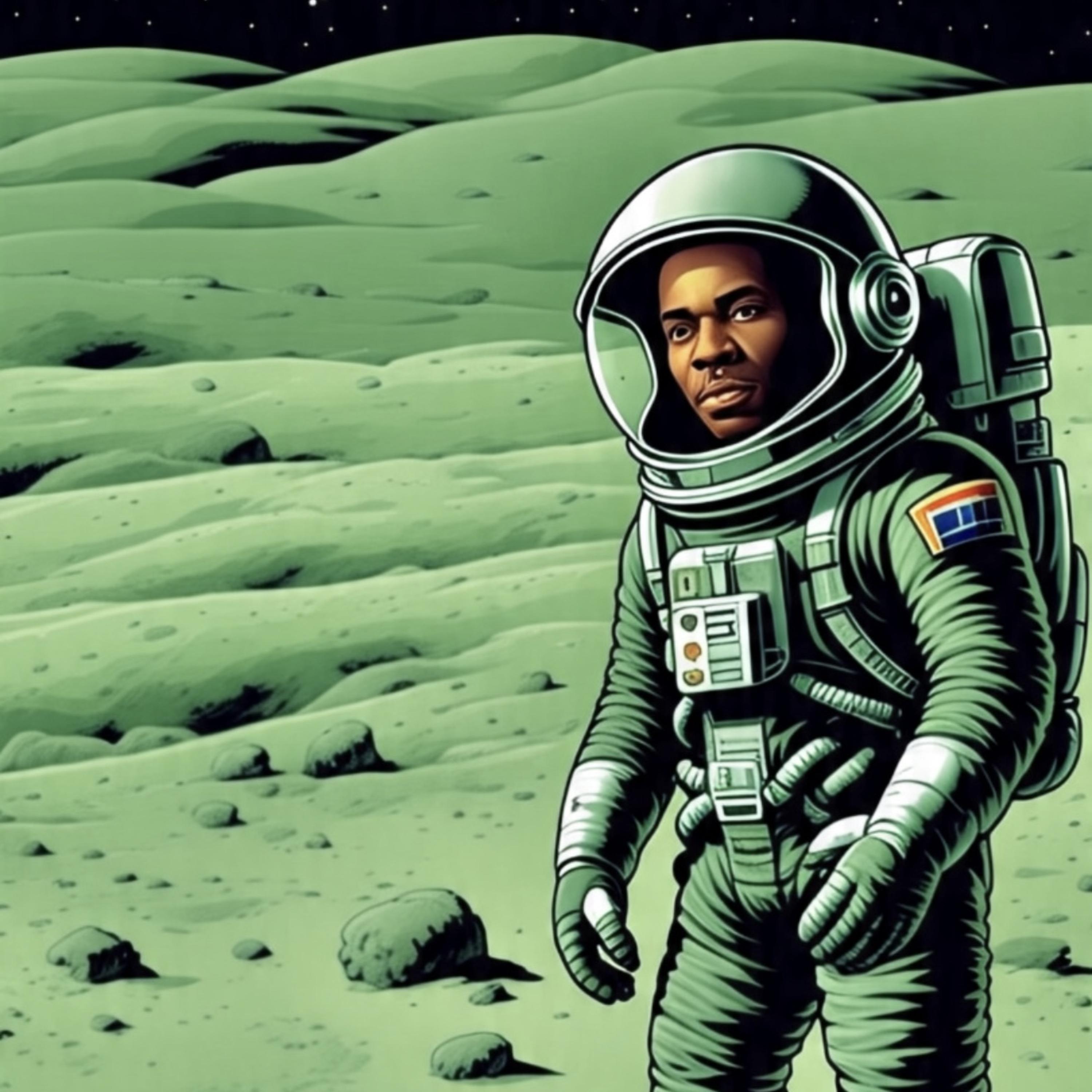 Outer Space Walk artwork