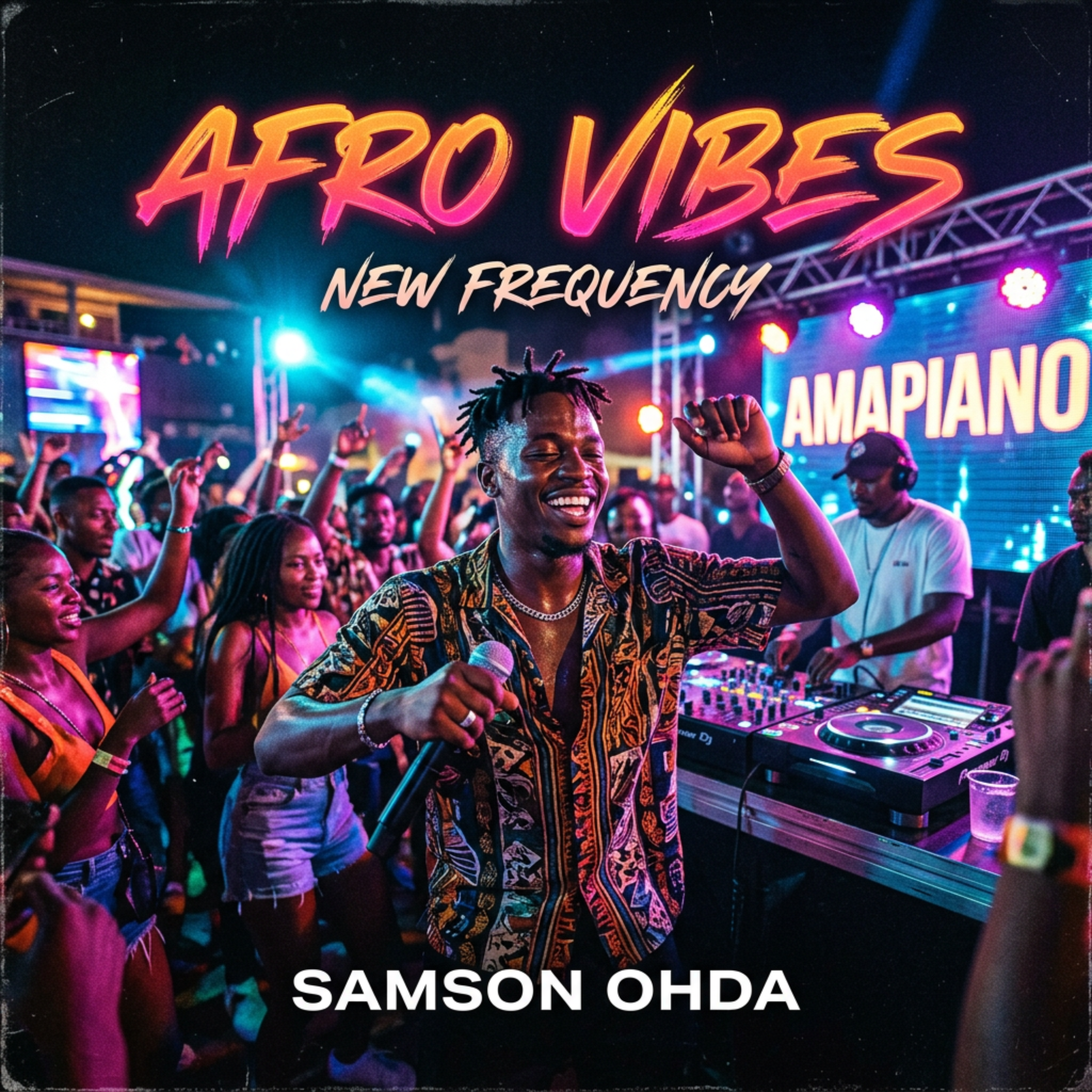 Afro Vibes New Frequency by Samson Ohda  cover art