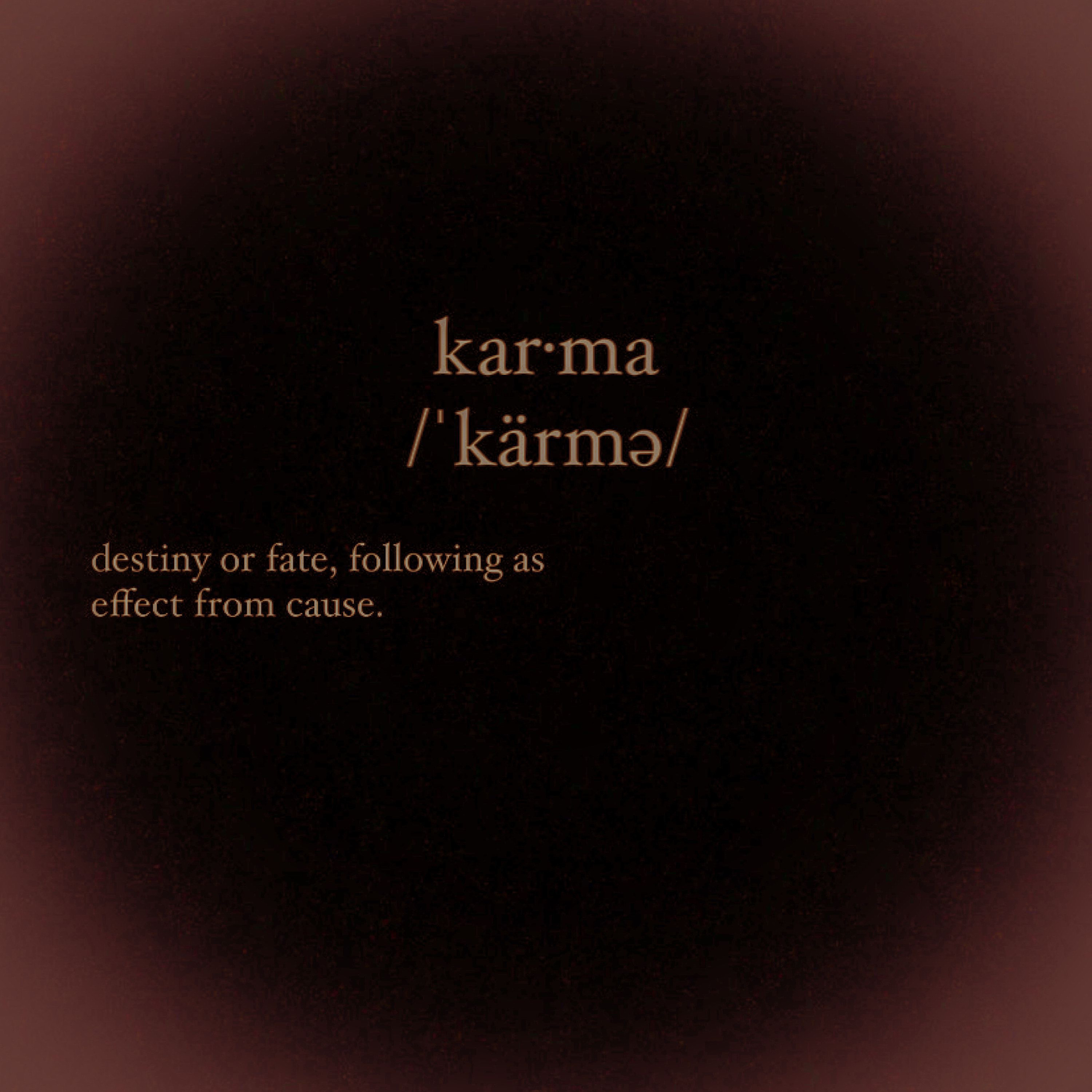 Karma artwork