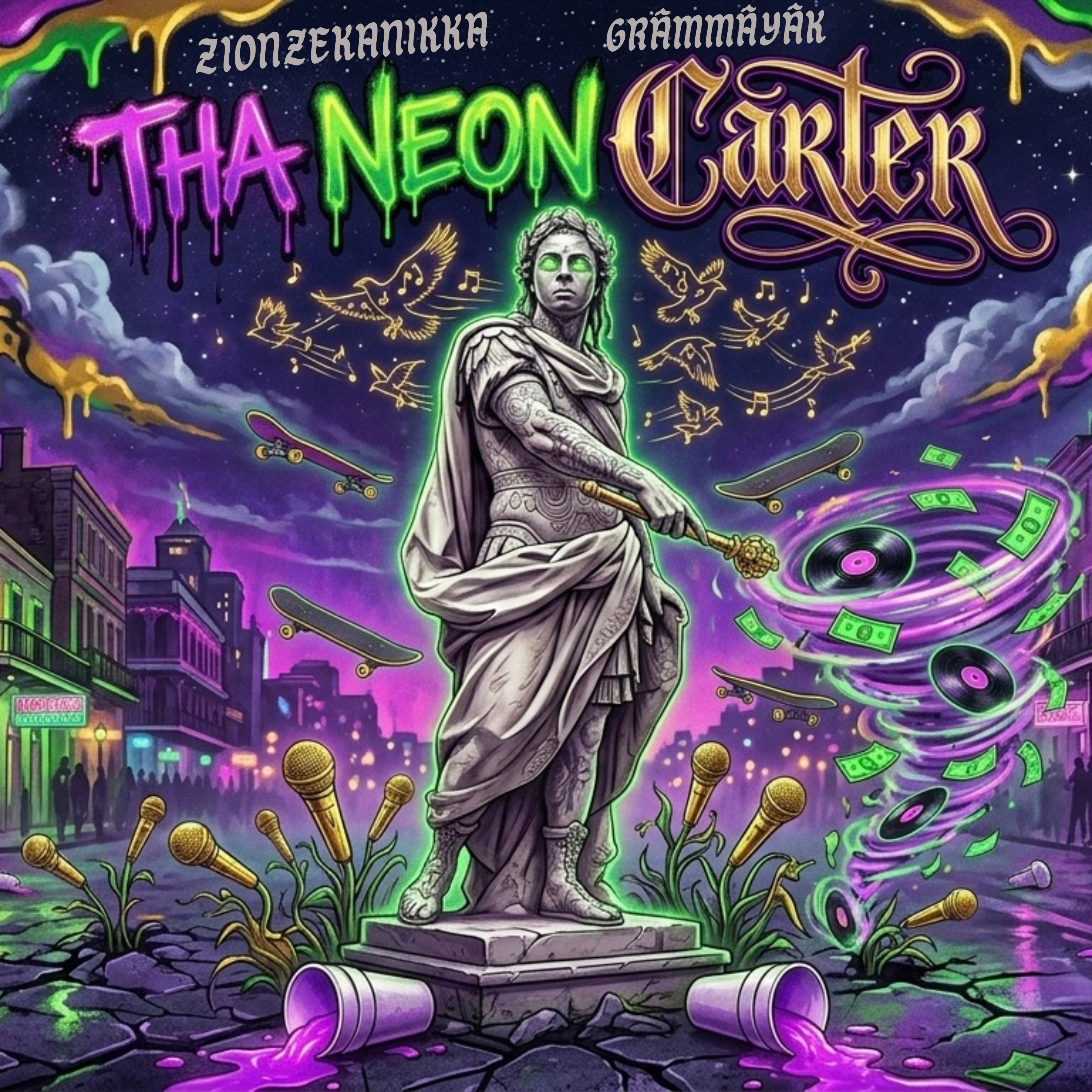 Tha Neon Carter artwork