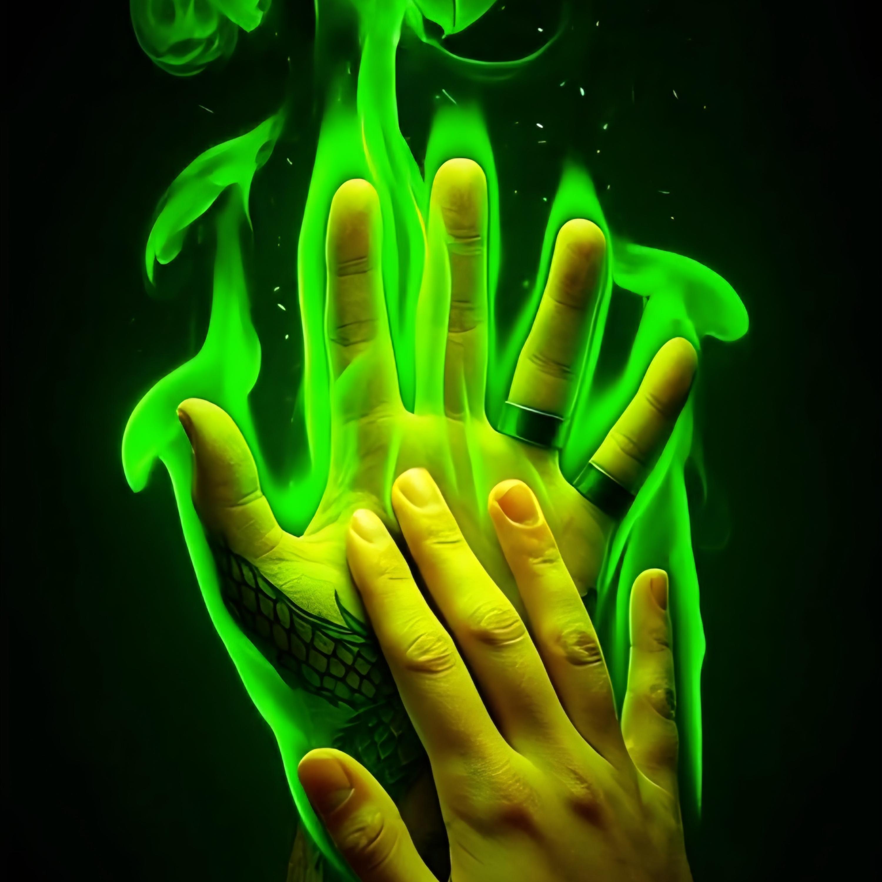 Emerald Fire artwork