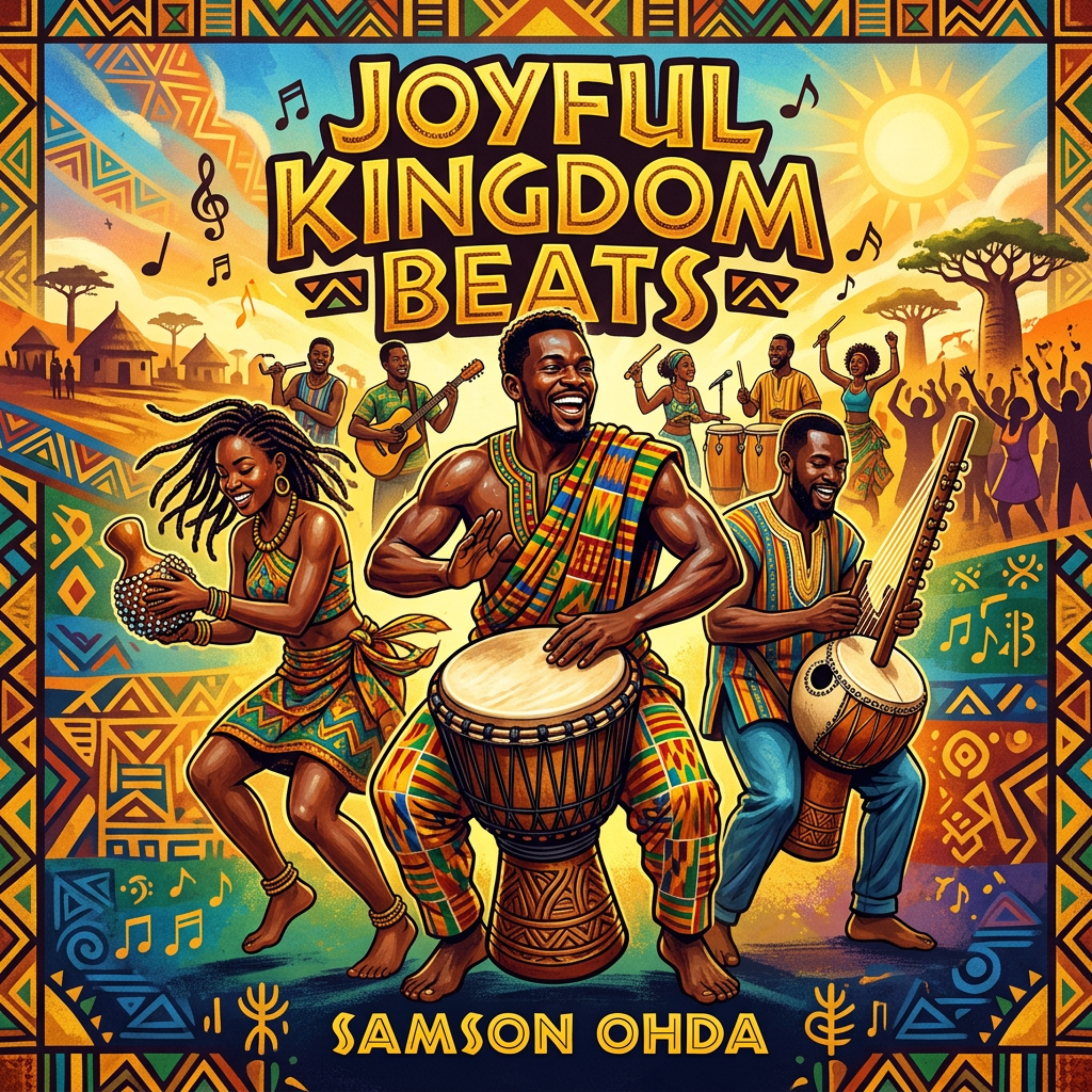 Joyful Kingdom Beats by Samson Ohda  cover art