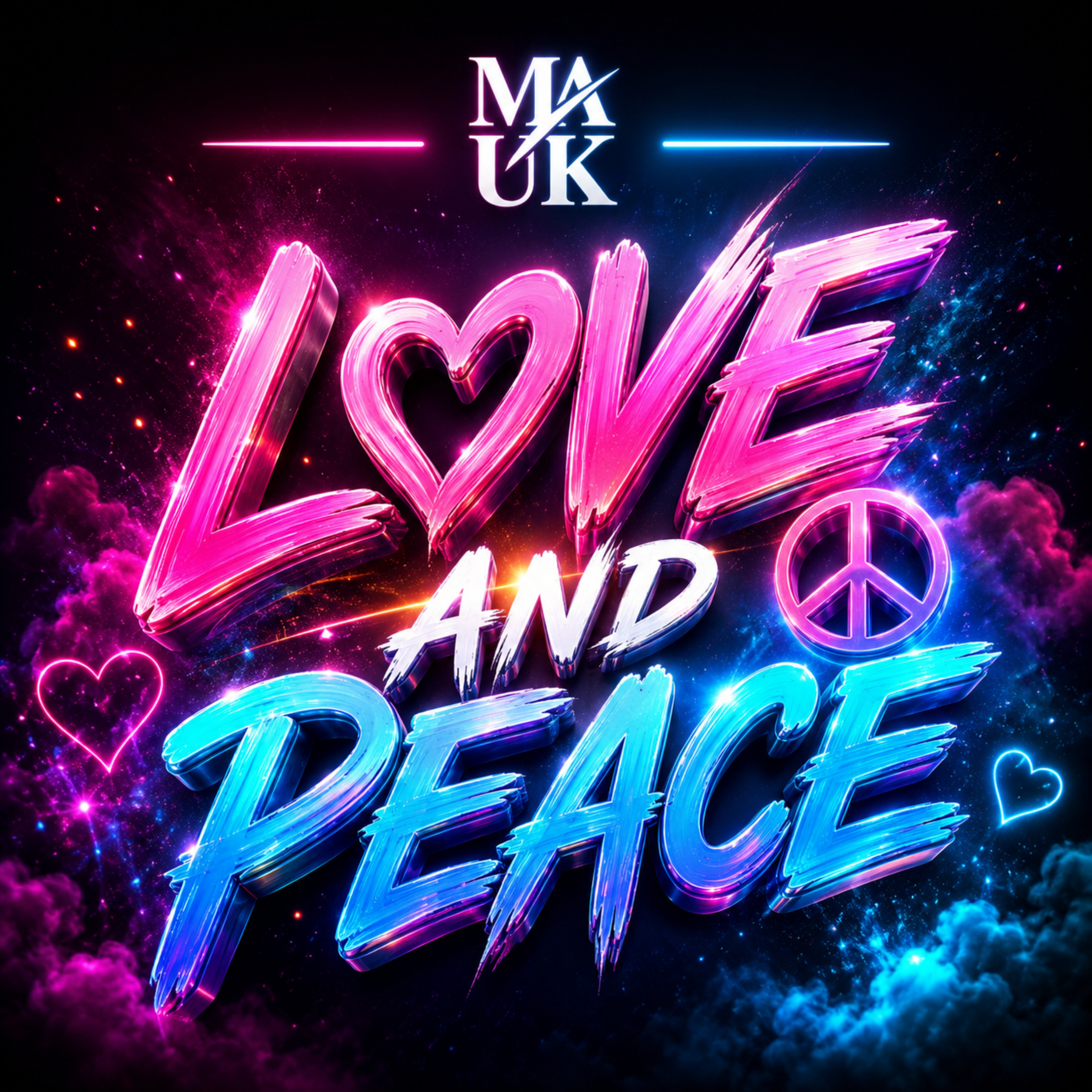 Love And Peace by MA UK cover art