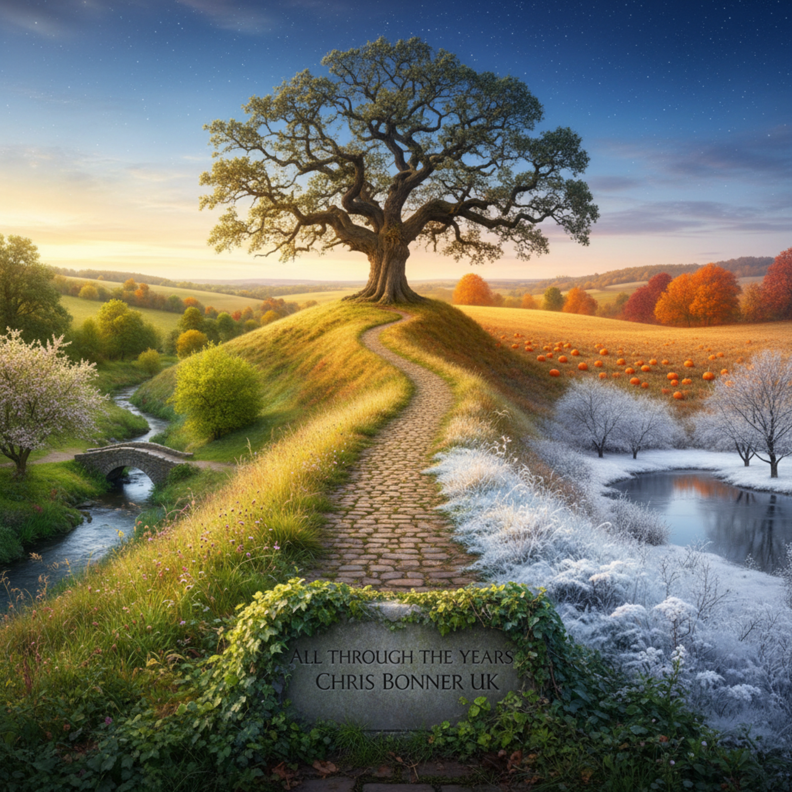All Through the Years by Chris Bonner UK cover art
