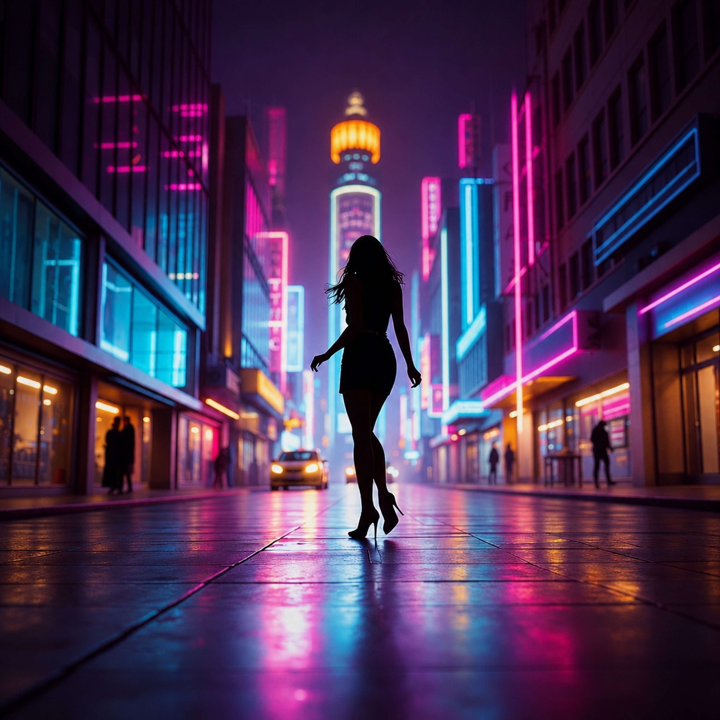Walking Fast in High Heels by CityFlower Pop cover art