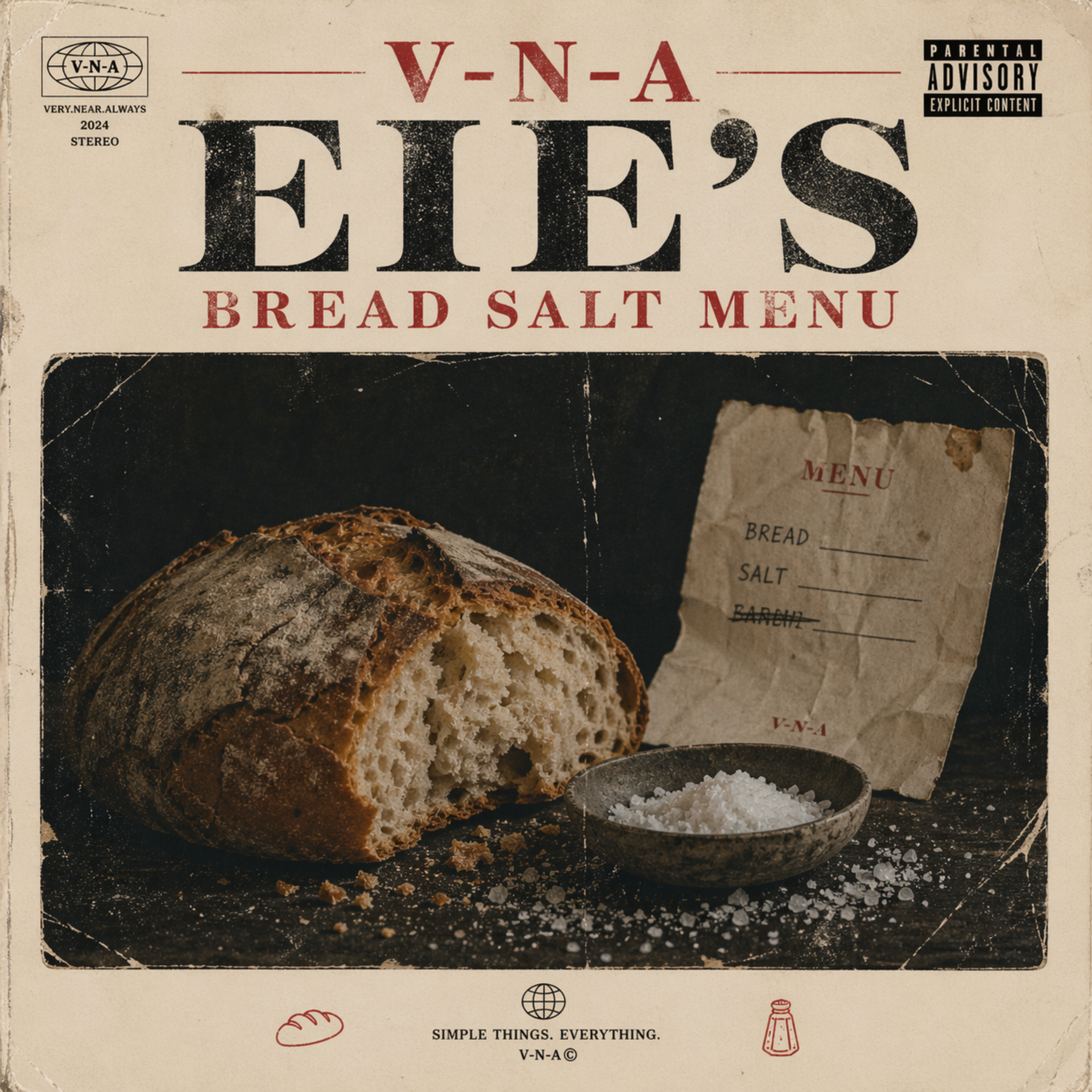 BREAD SALT MENU artwork