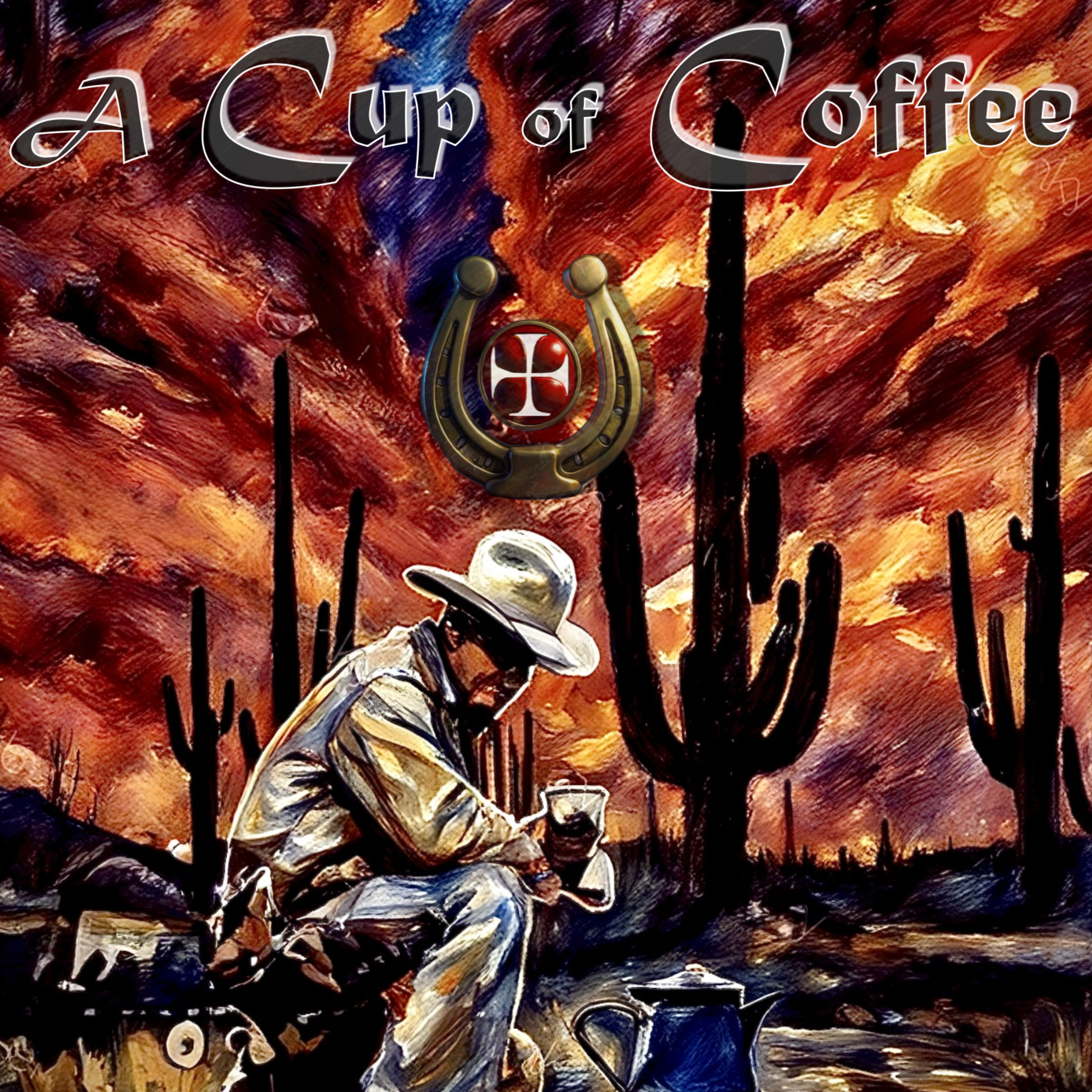 A Cup of Coffee by Conrad Mortiss cover art