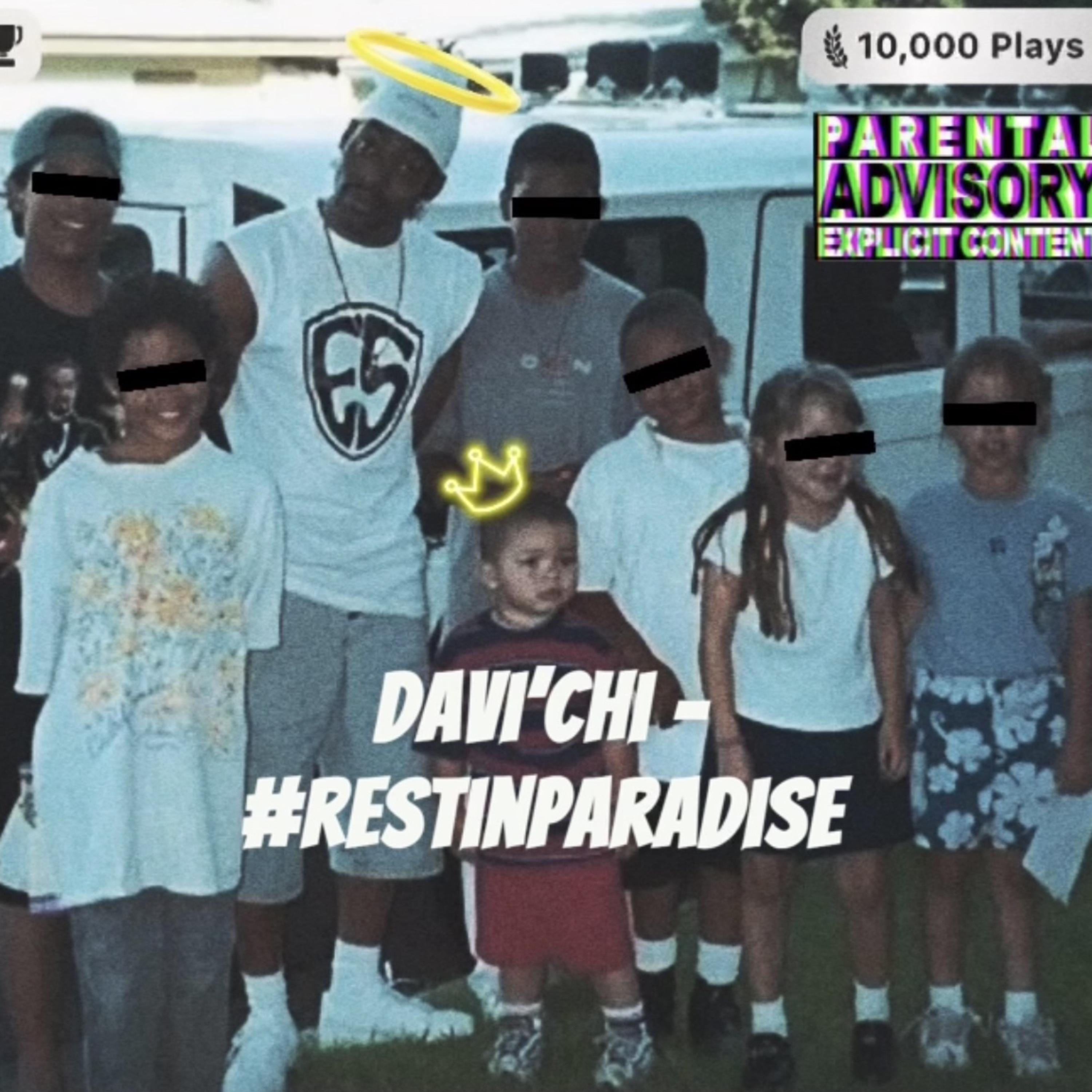 #RestInParadise artwork