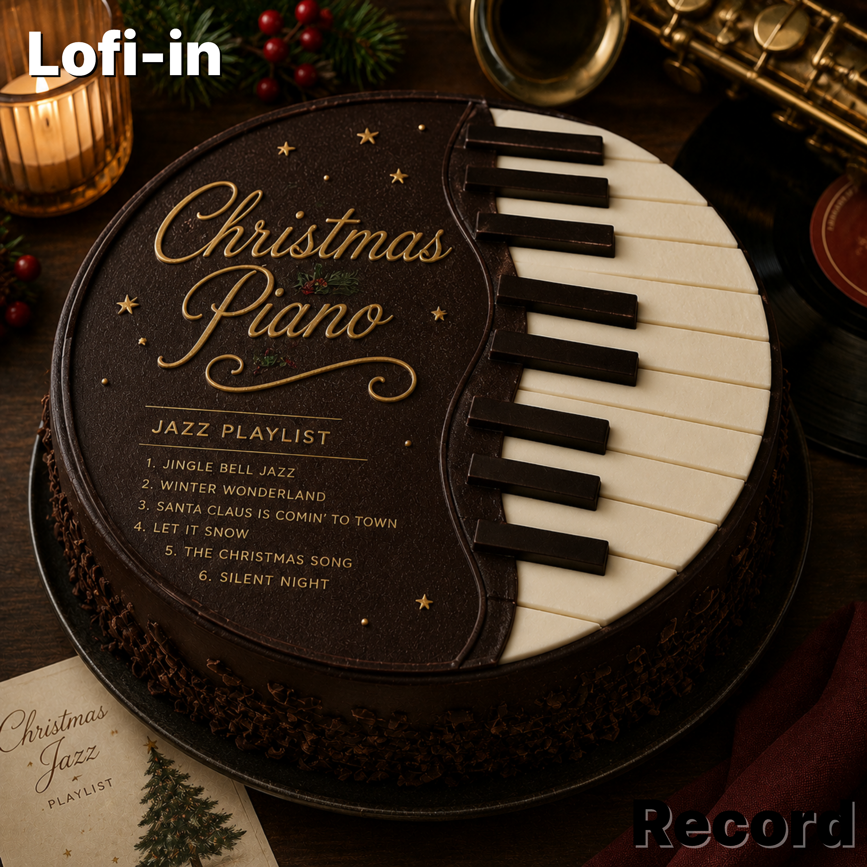 The Café Stayed Open for Christmas by Lofi-in cover art