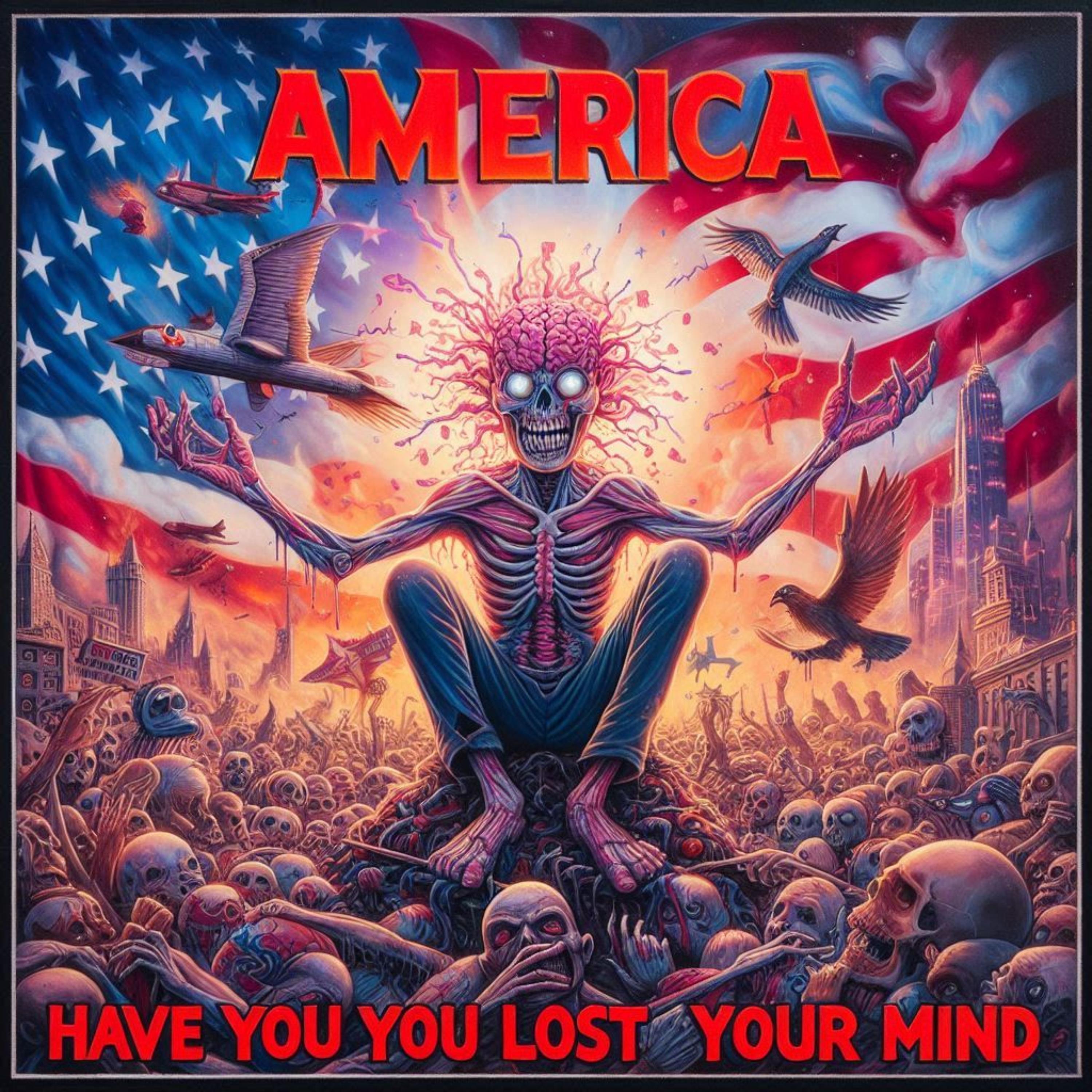 America have you lost your mind artwork