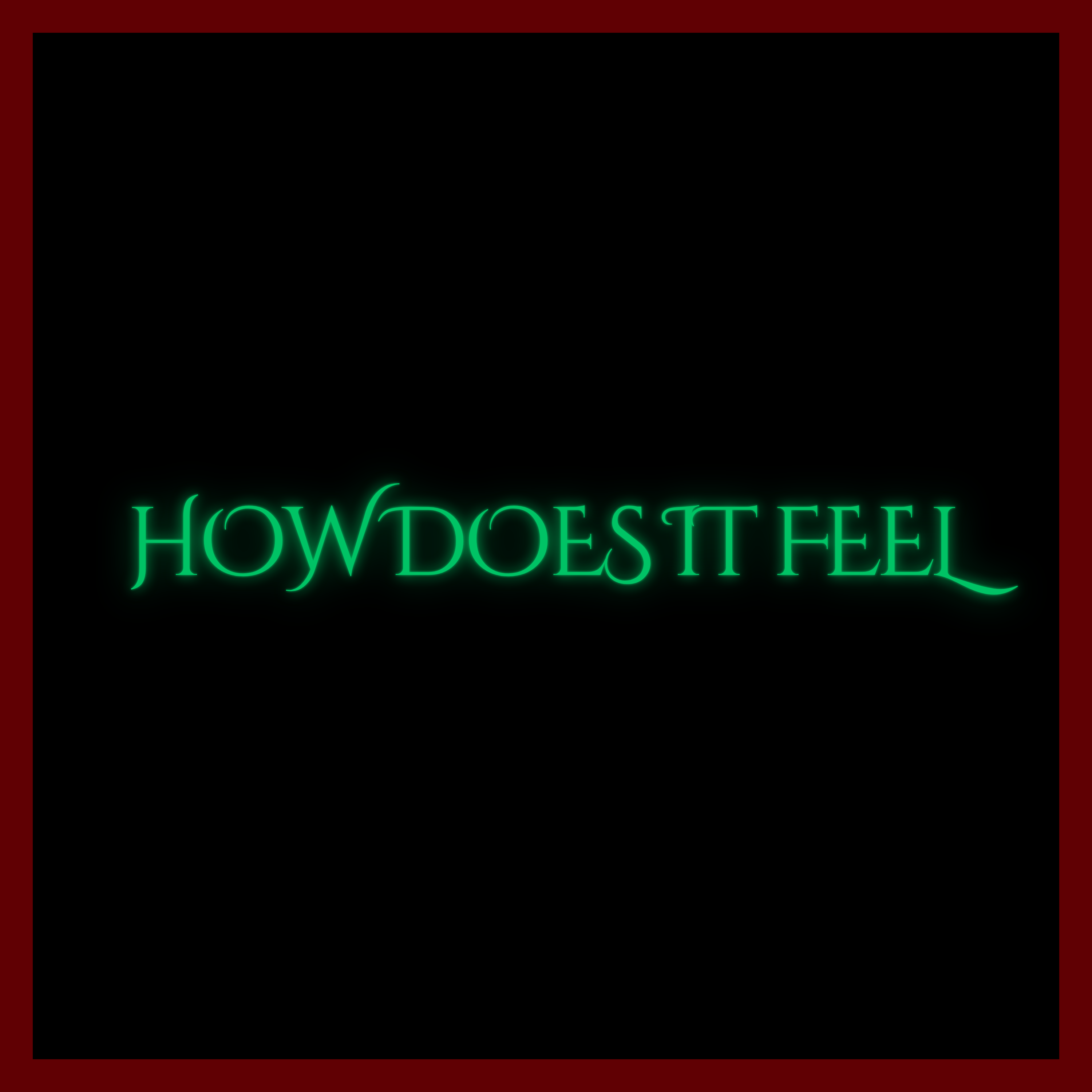 How does it feel (speedcore) artwork