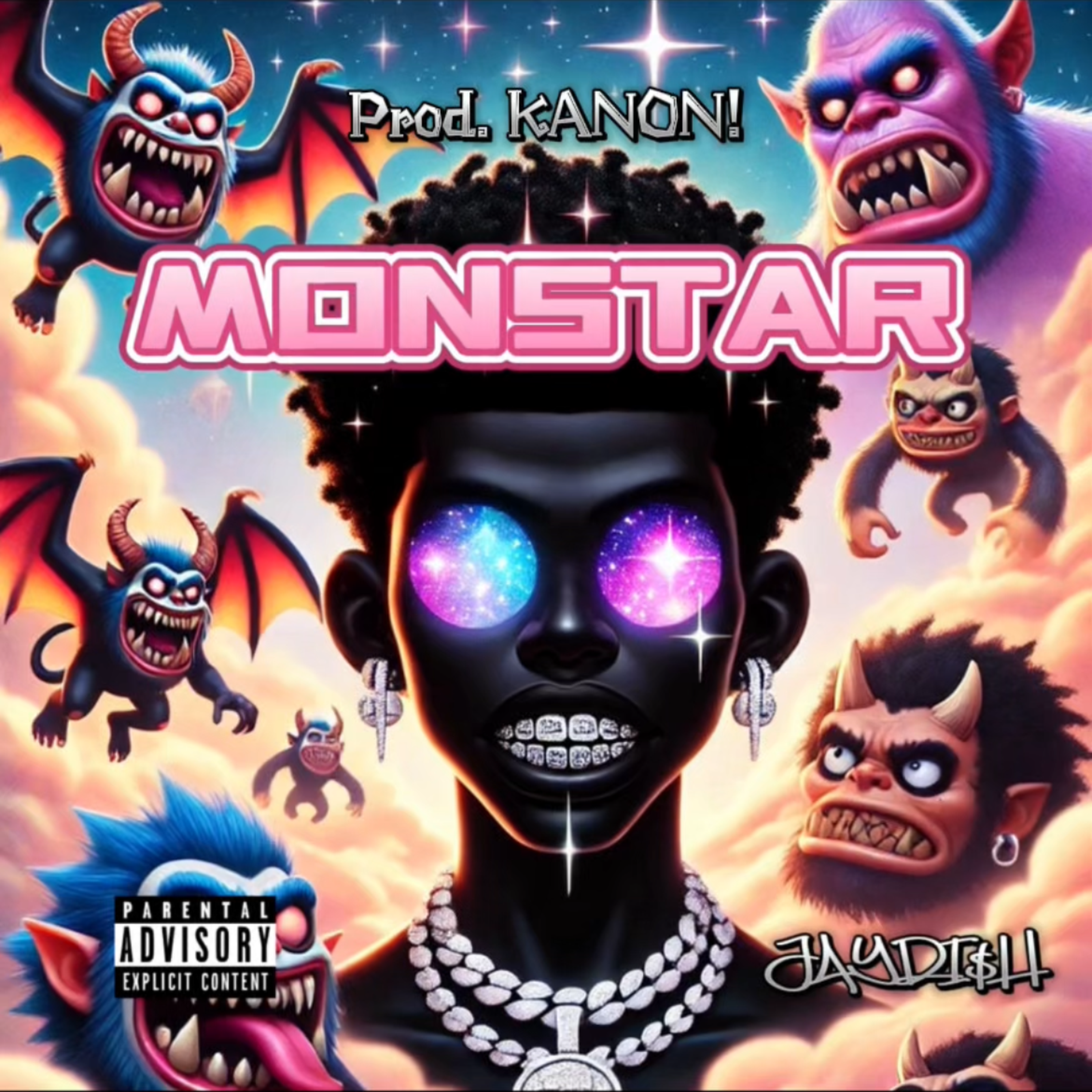 MONSTAR by JAYRI$H cover art