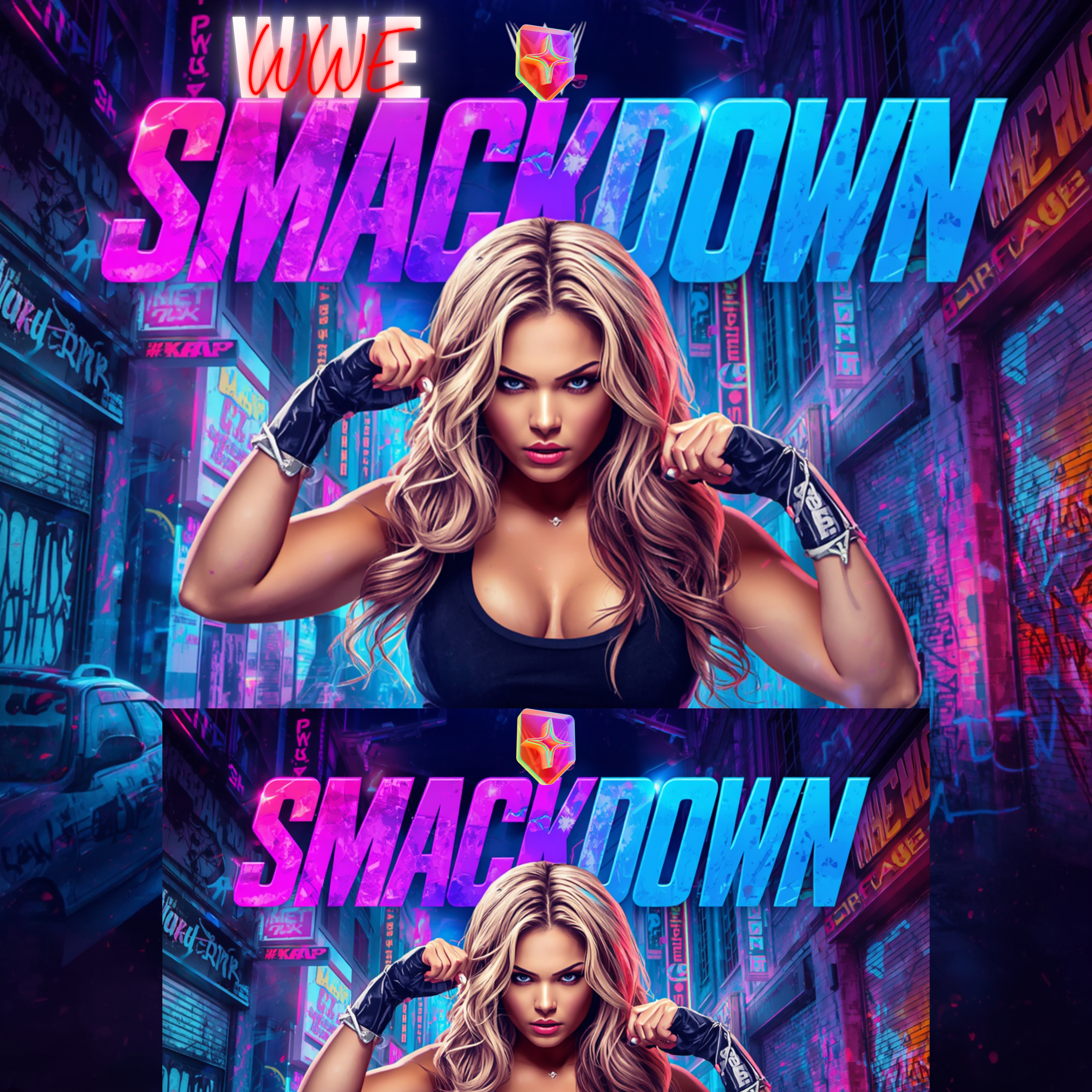 WWE Smackdown by P-tezy cover art