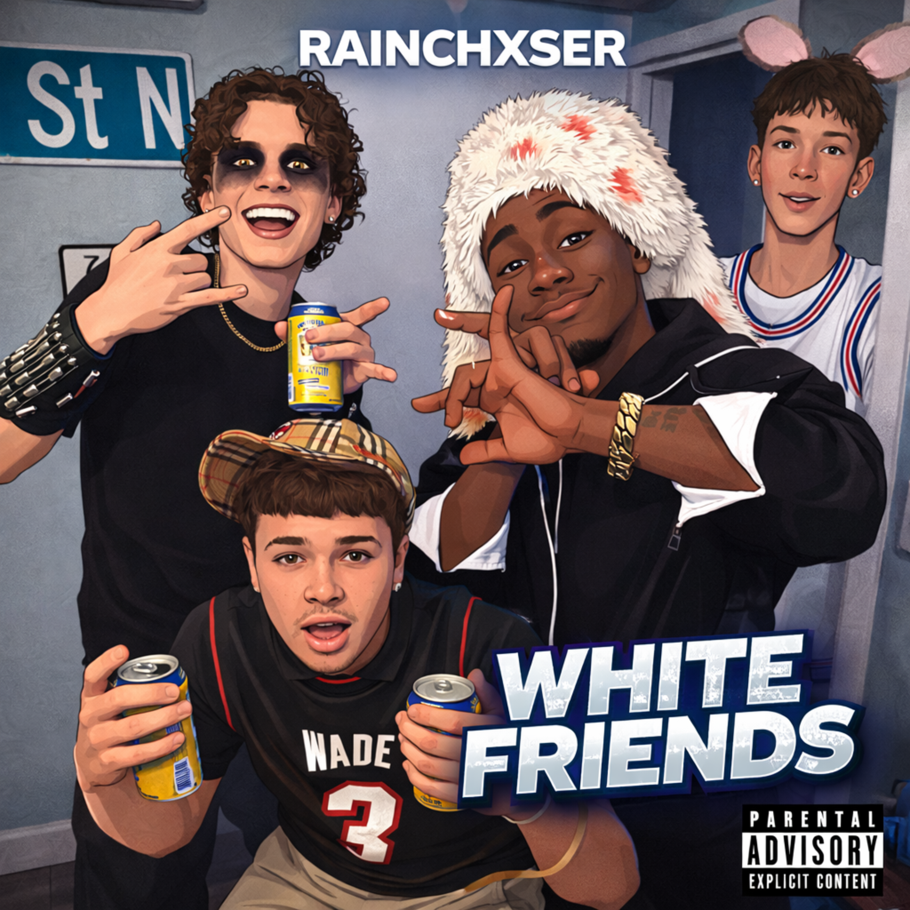 White Friends artwork