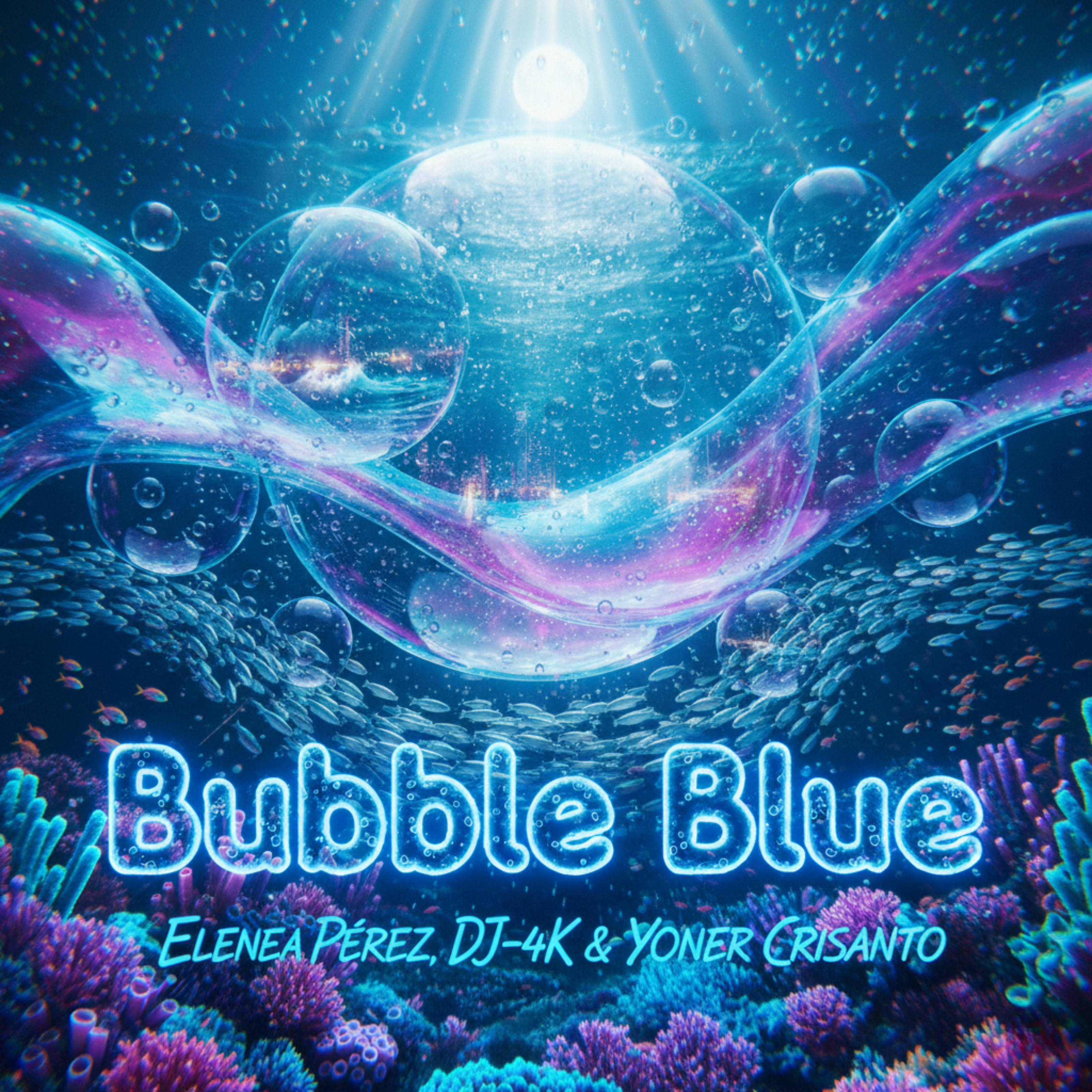 Bubble Blue by Elenea Pérez cover art