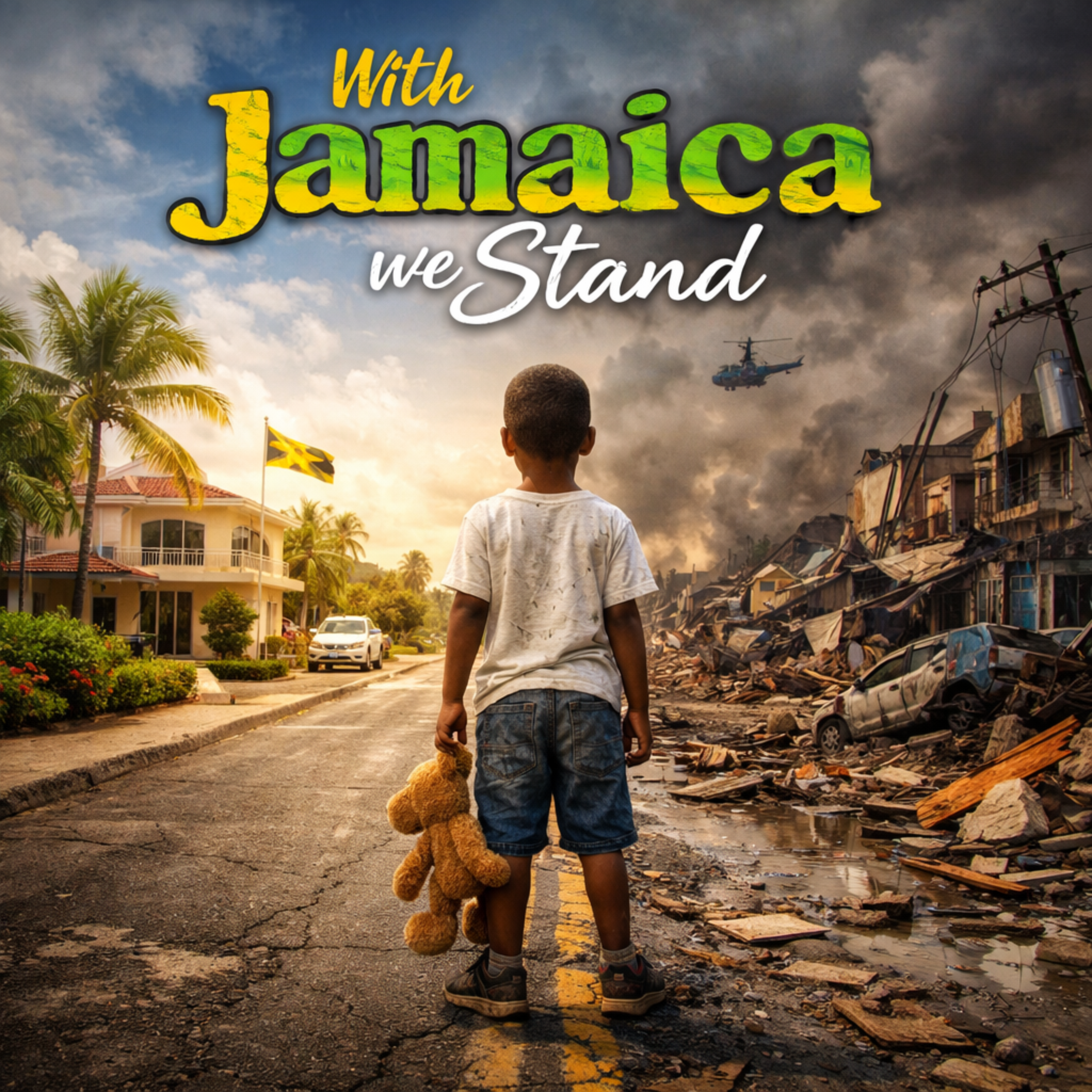 With Jamaica We Stand artwork