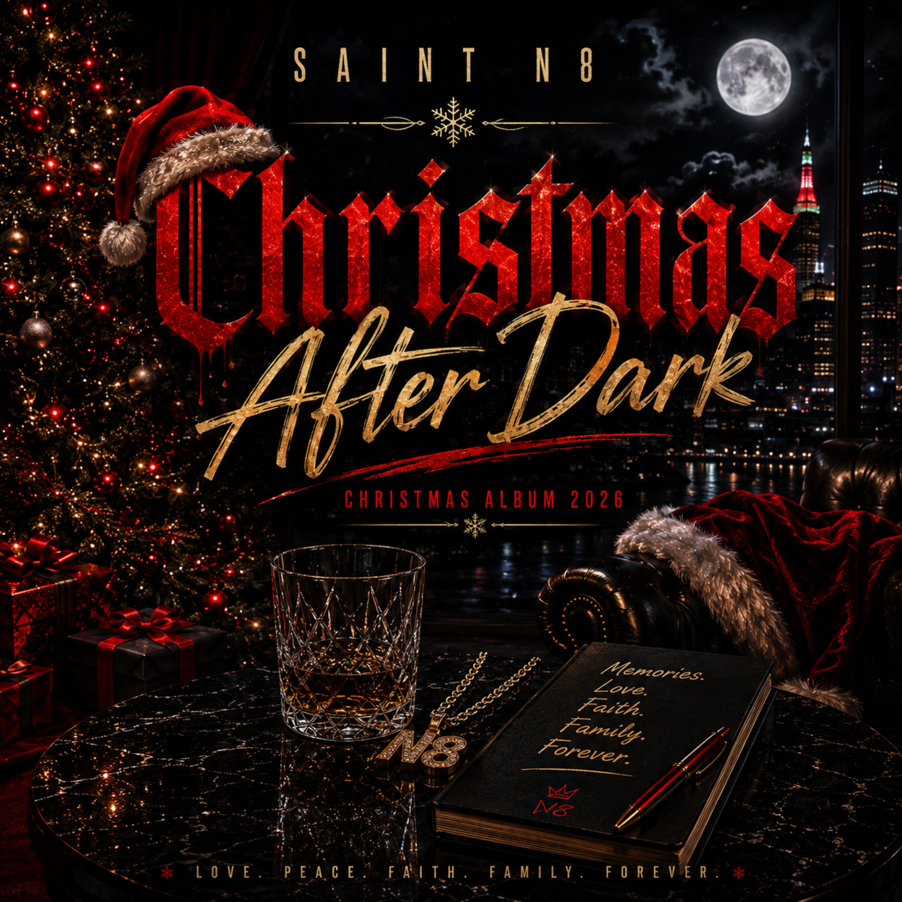 Christmas After Dark by Saint N8 cover art