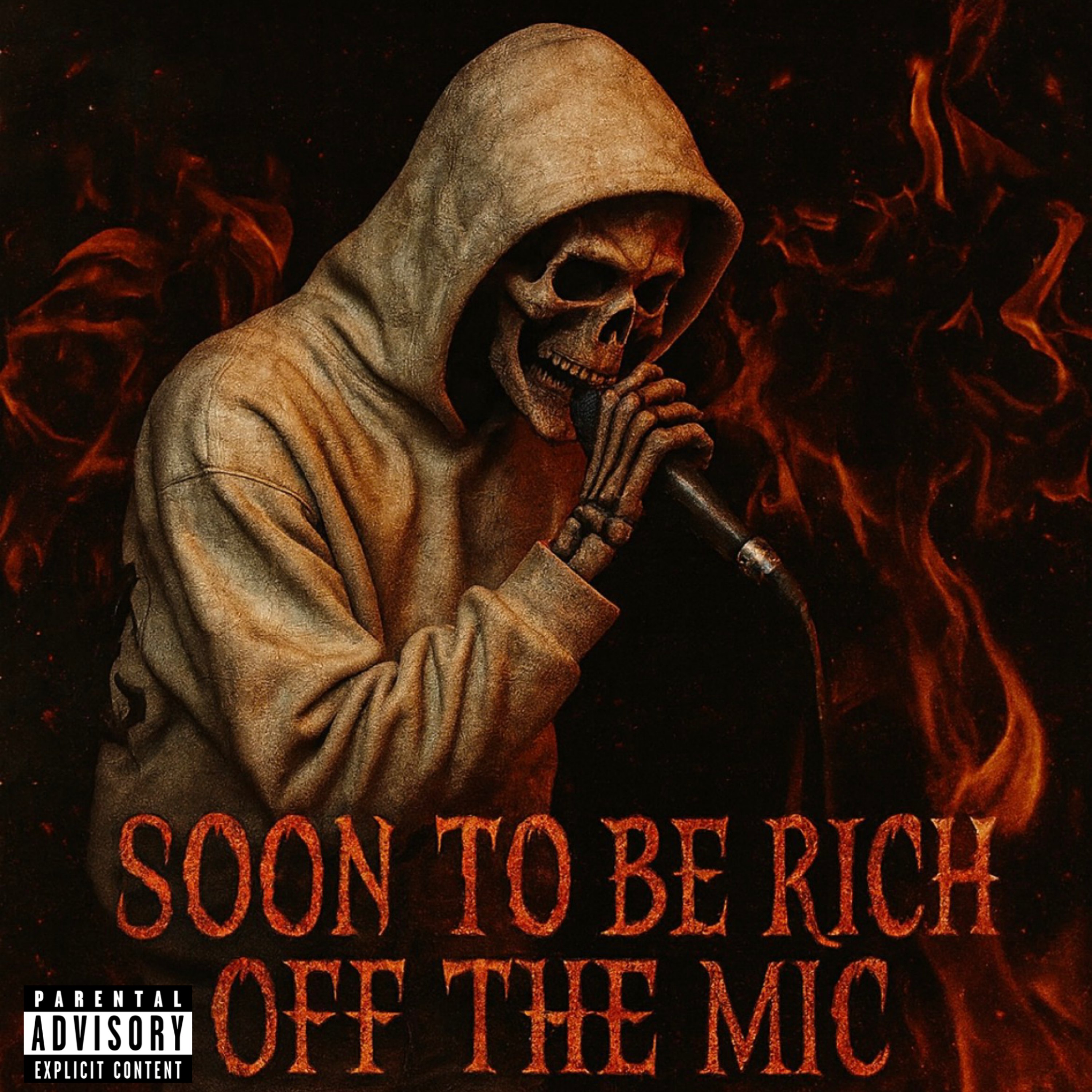 Soon To Be Rich Off The Mic artwork