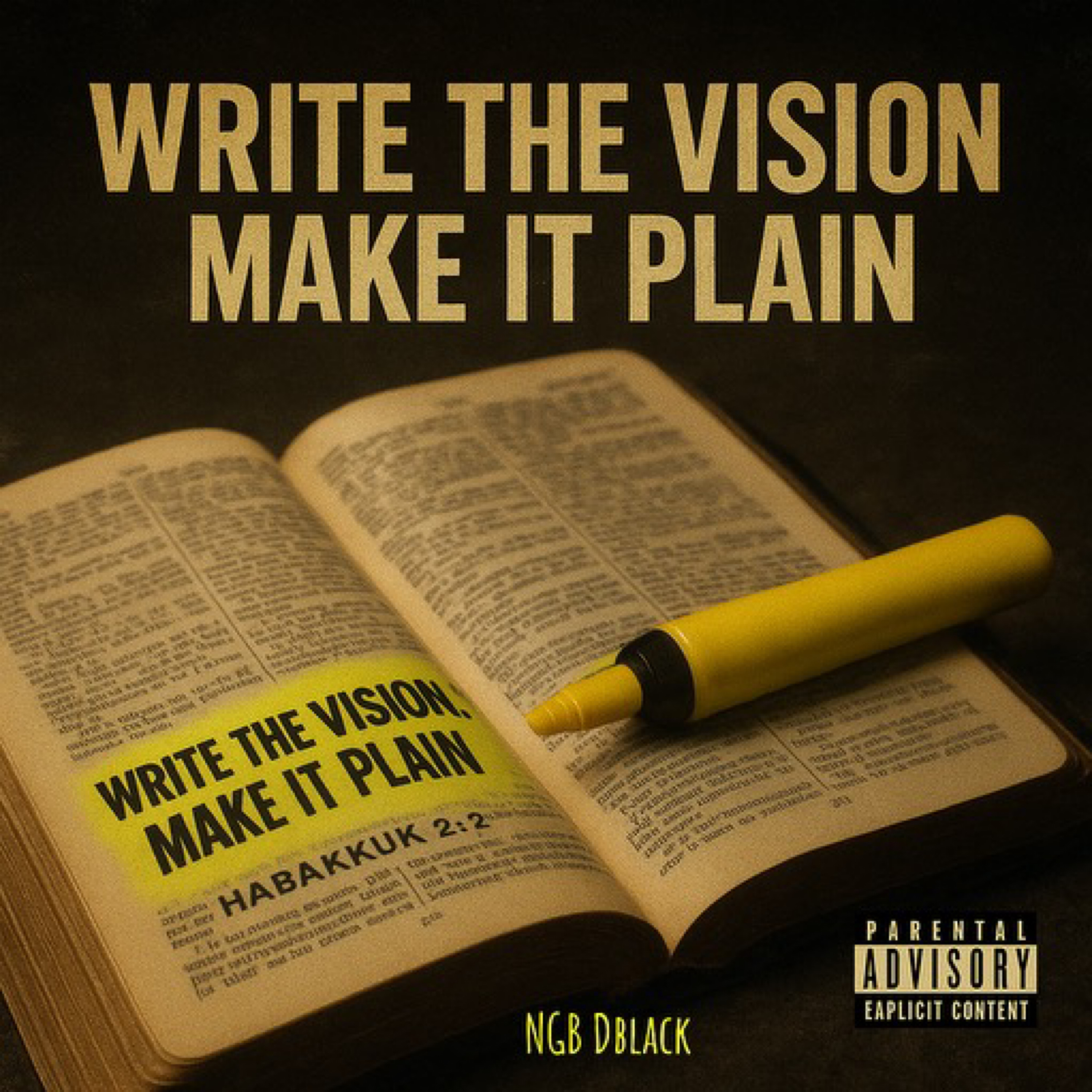 Write The Vision Make It Plain artwork
