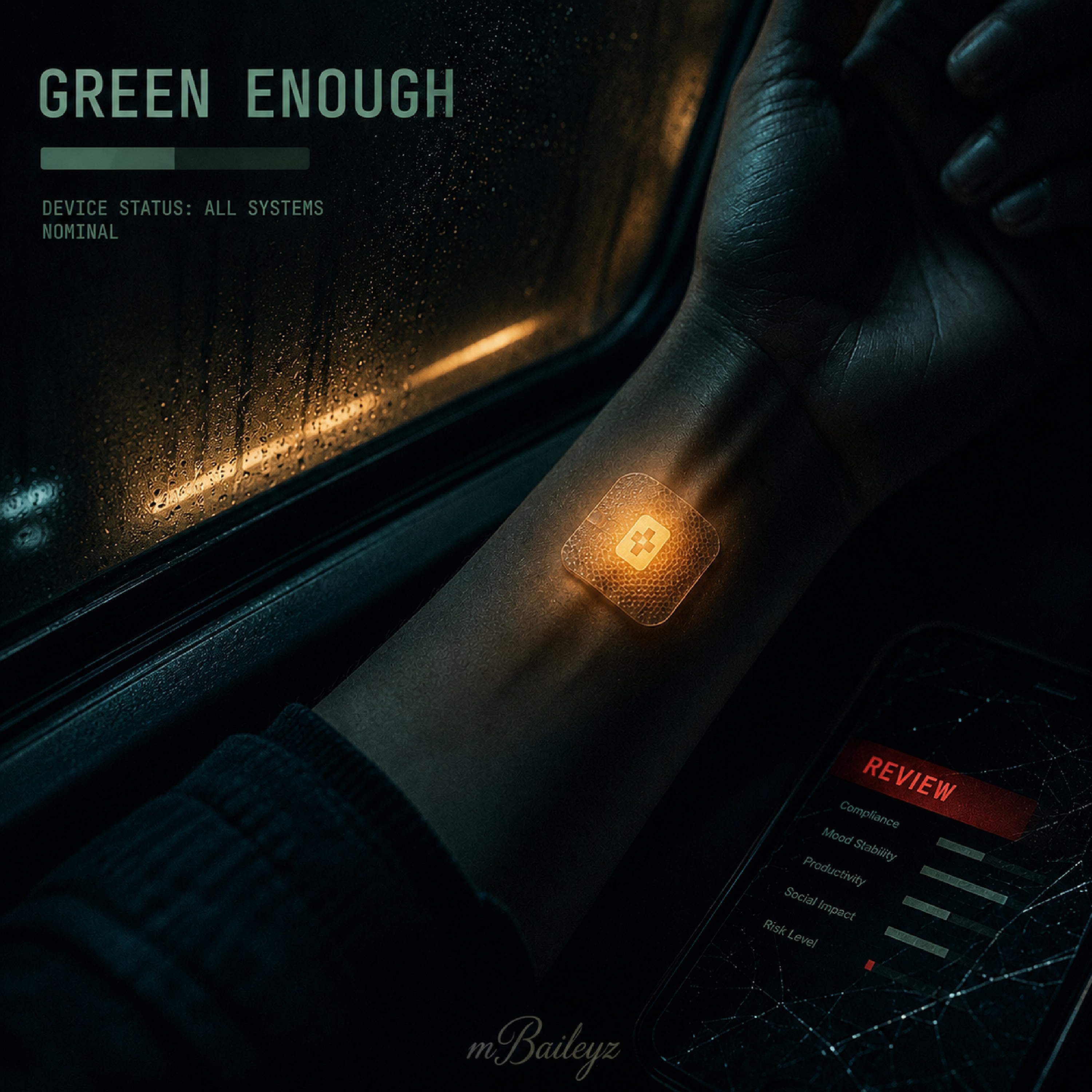 Green Enough by mBaileyz cover art