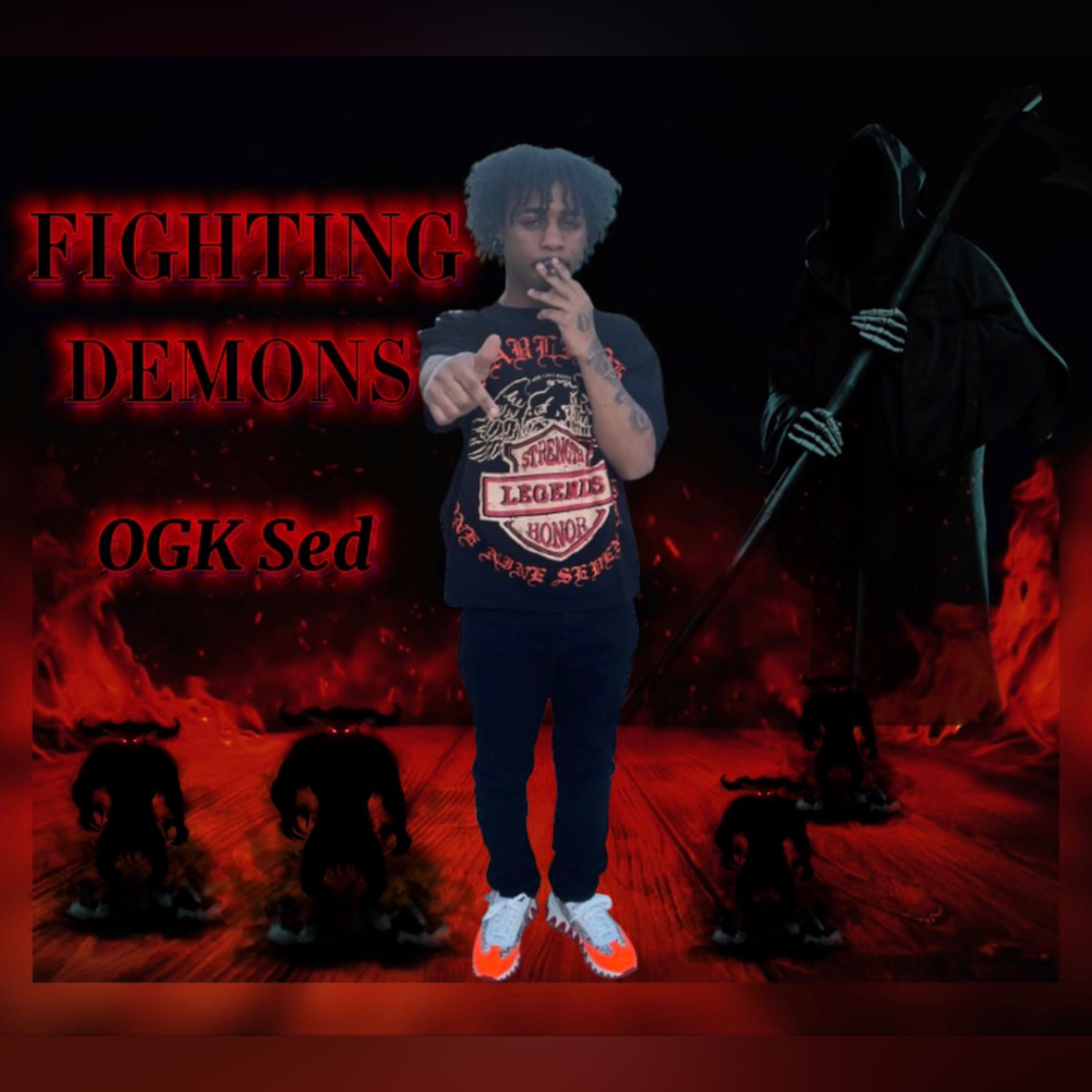 Fighting Demons artwork