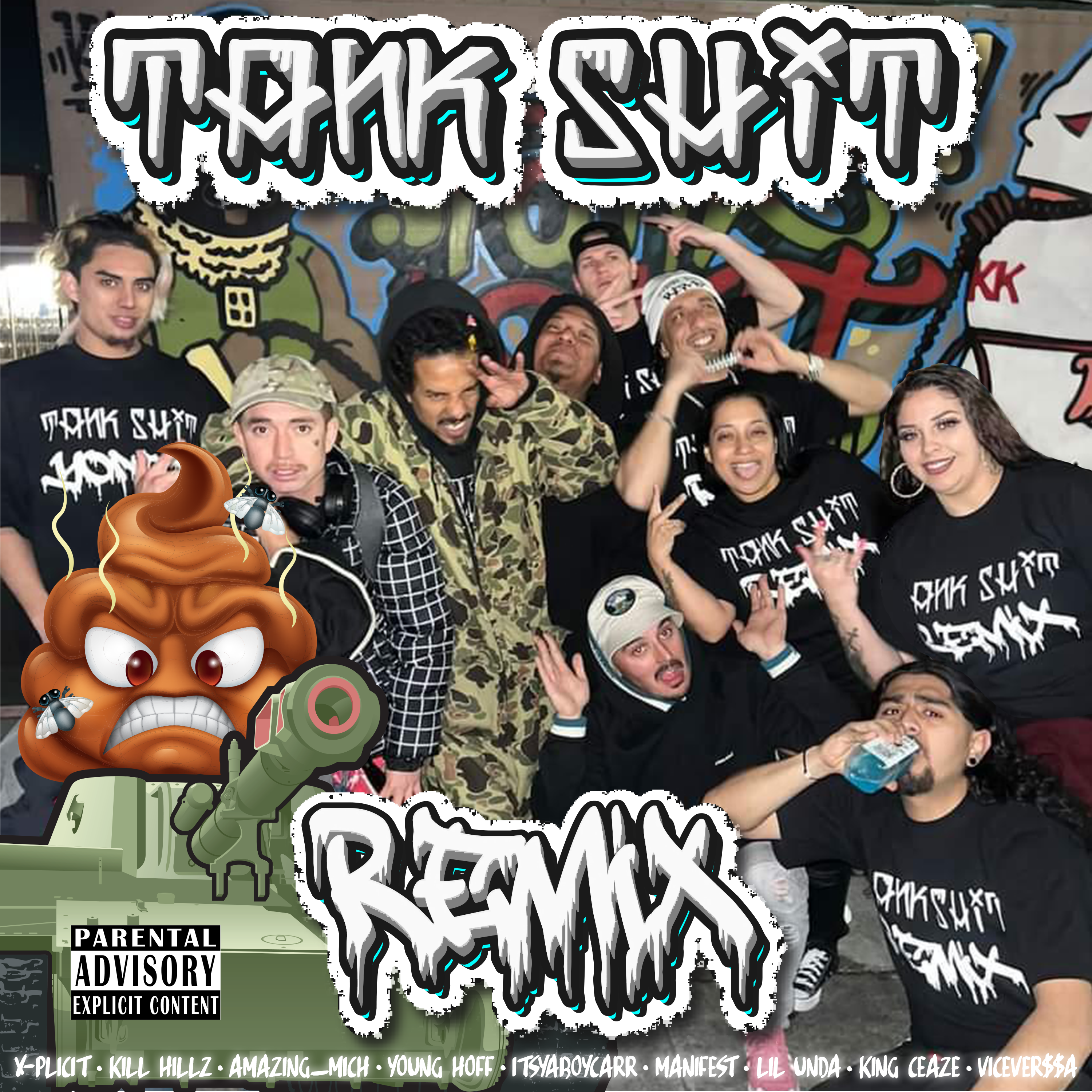 TANK SHIT REMIX artwork