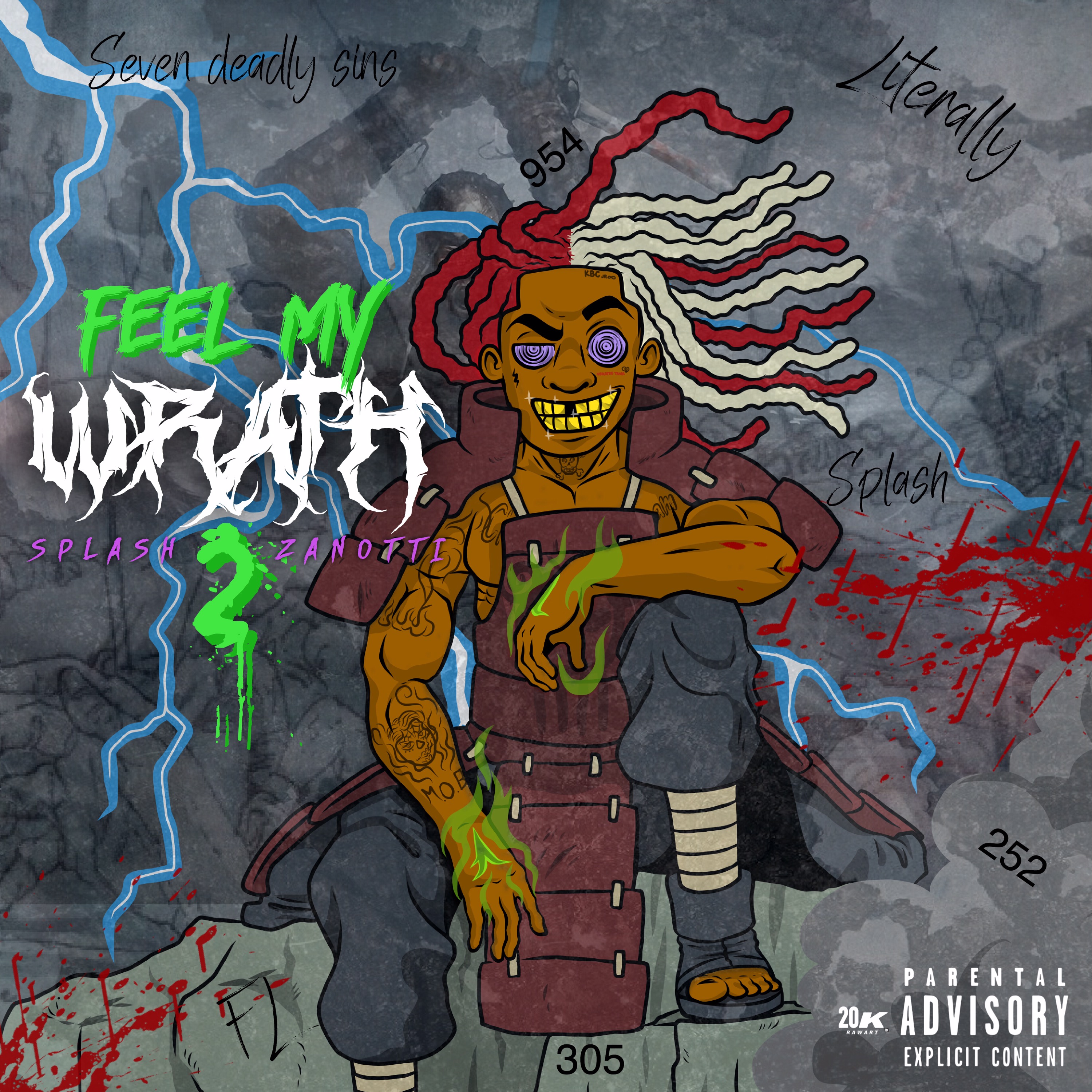 FEELMYWRATH 2 by Splash Zanotti cover art
