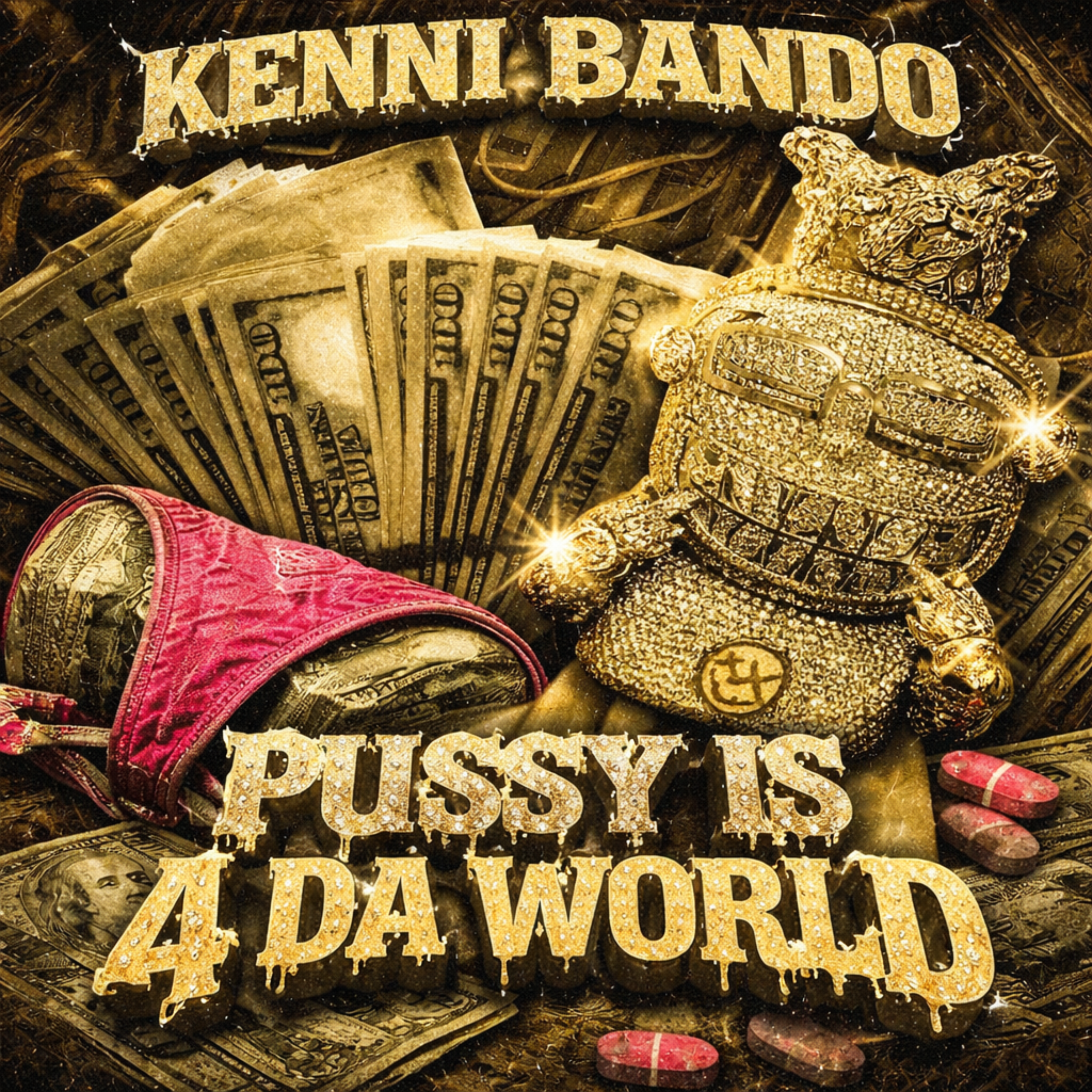 Pussy Is 4 Da World artwork