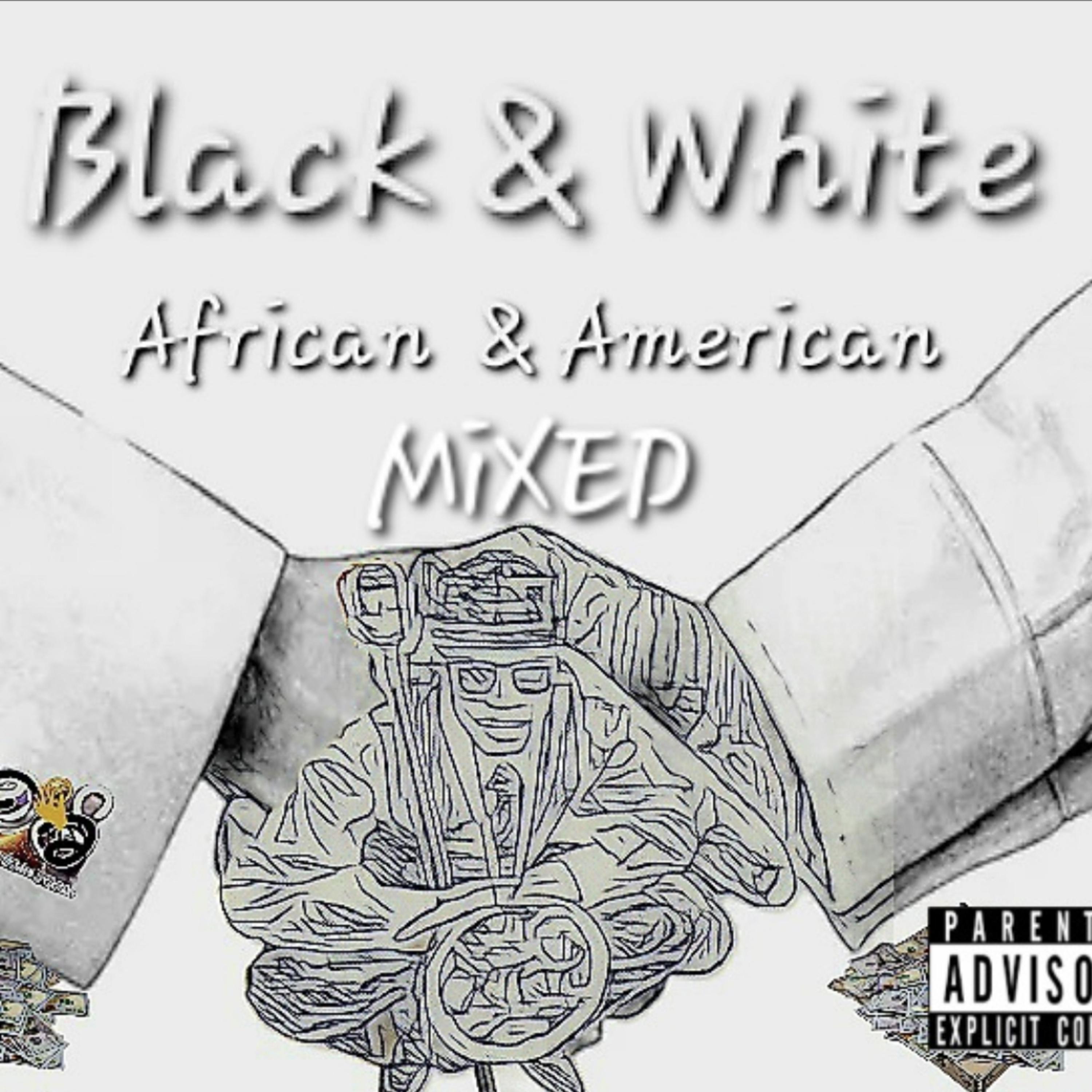 BLACK WHITE (AFRICAN AMERICAN MIXED) artwork