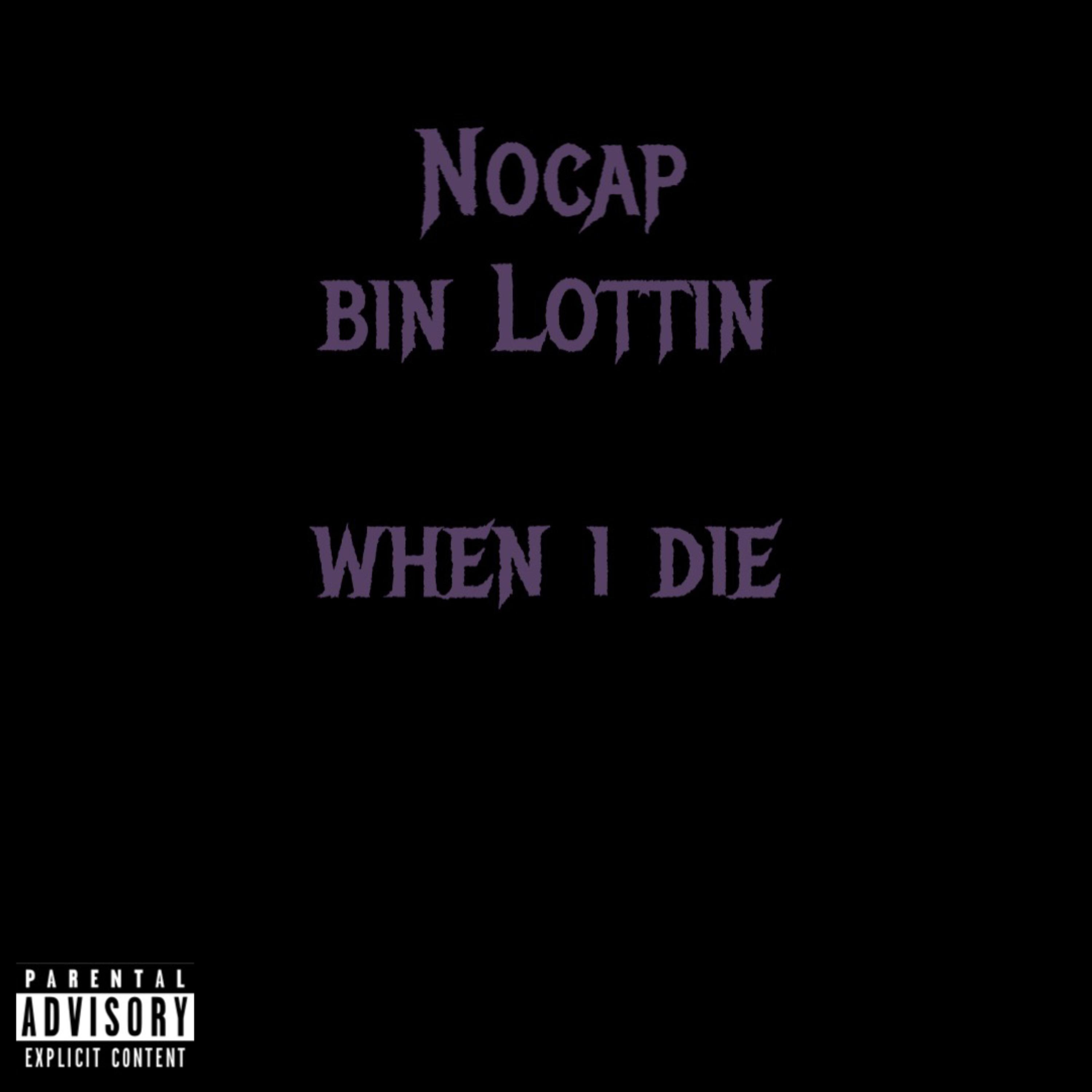 When I Die artwork