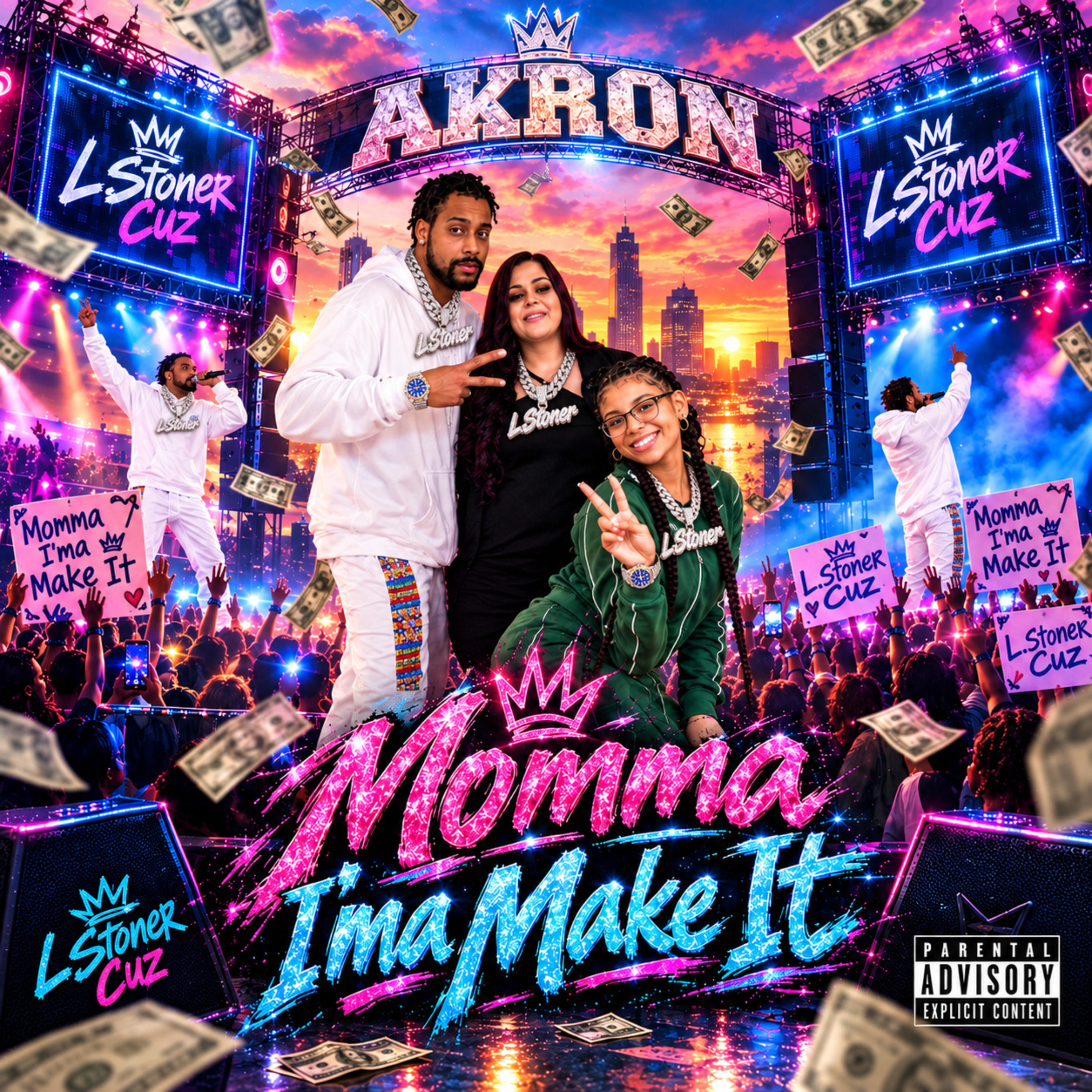 Momma I'ma Make It by L.Stoner cover art
