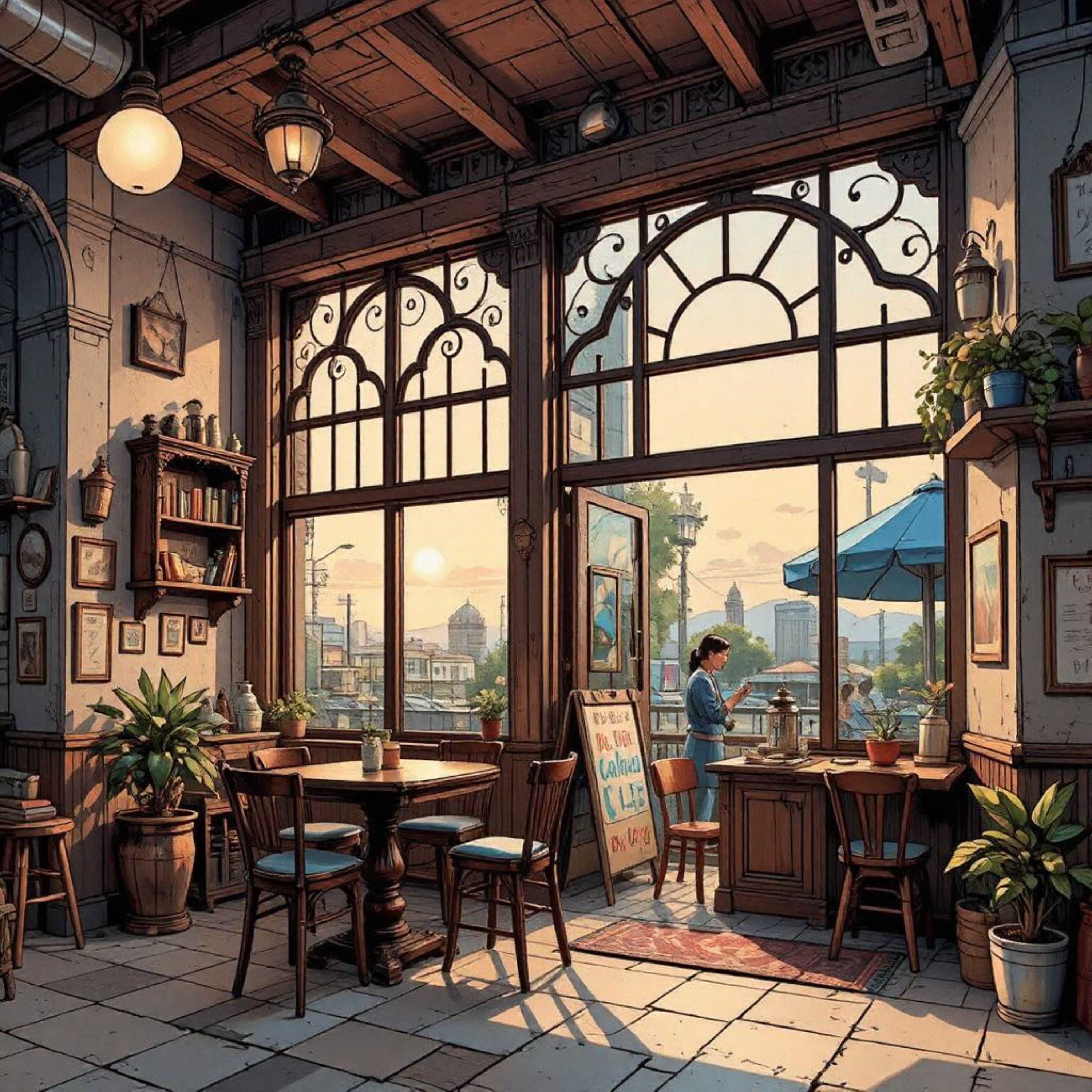 LoFi Chill Coffee Shop artwork