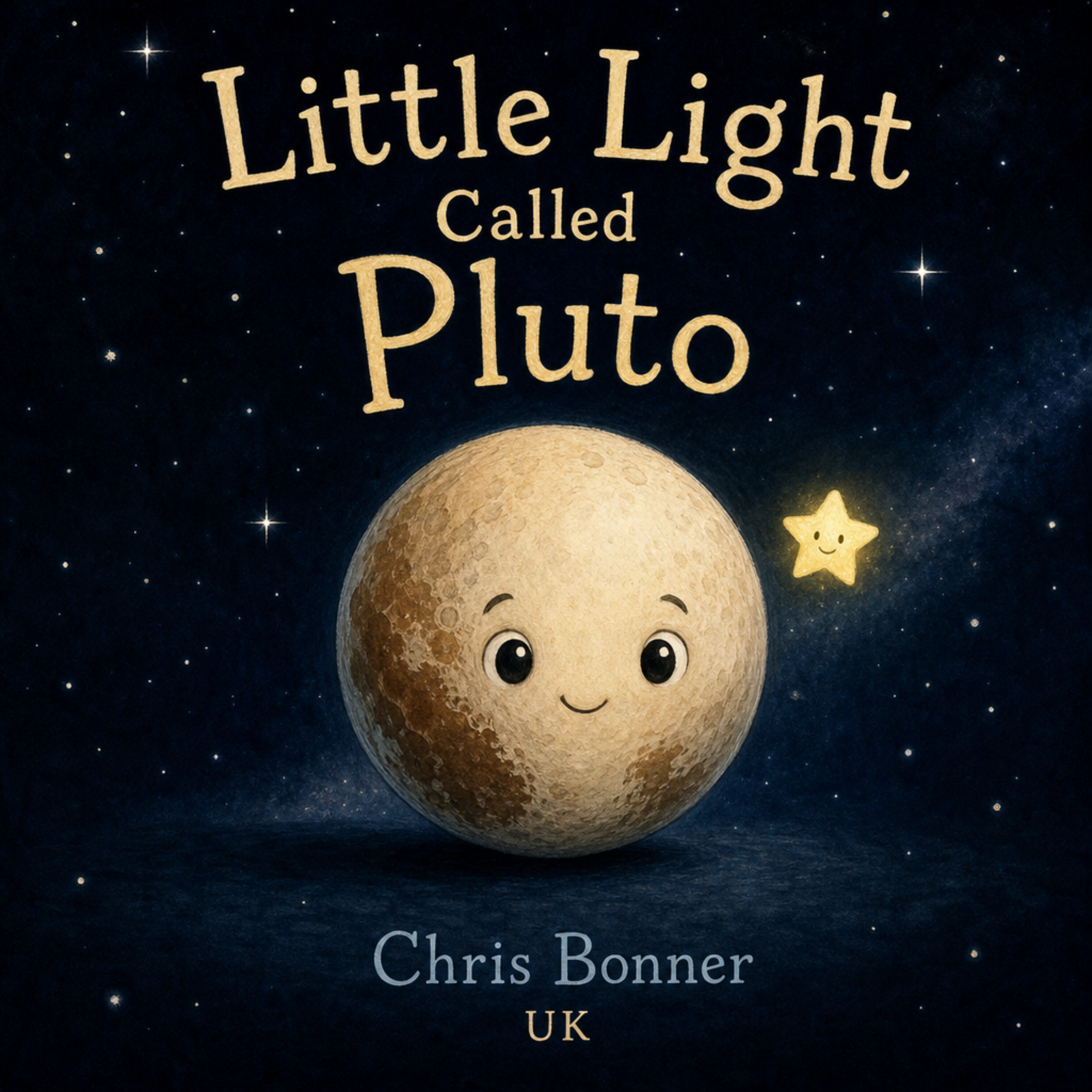 Little Light Called Pluto by Chris Bonner UK cover art