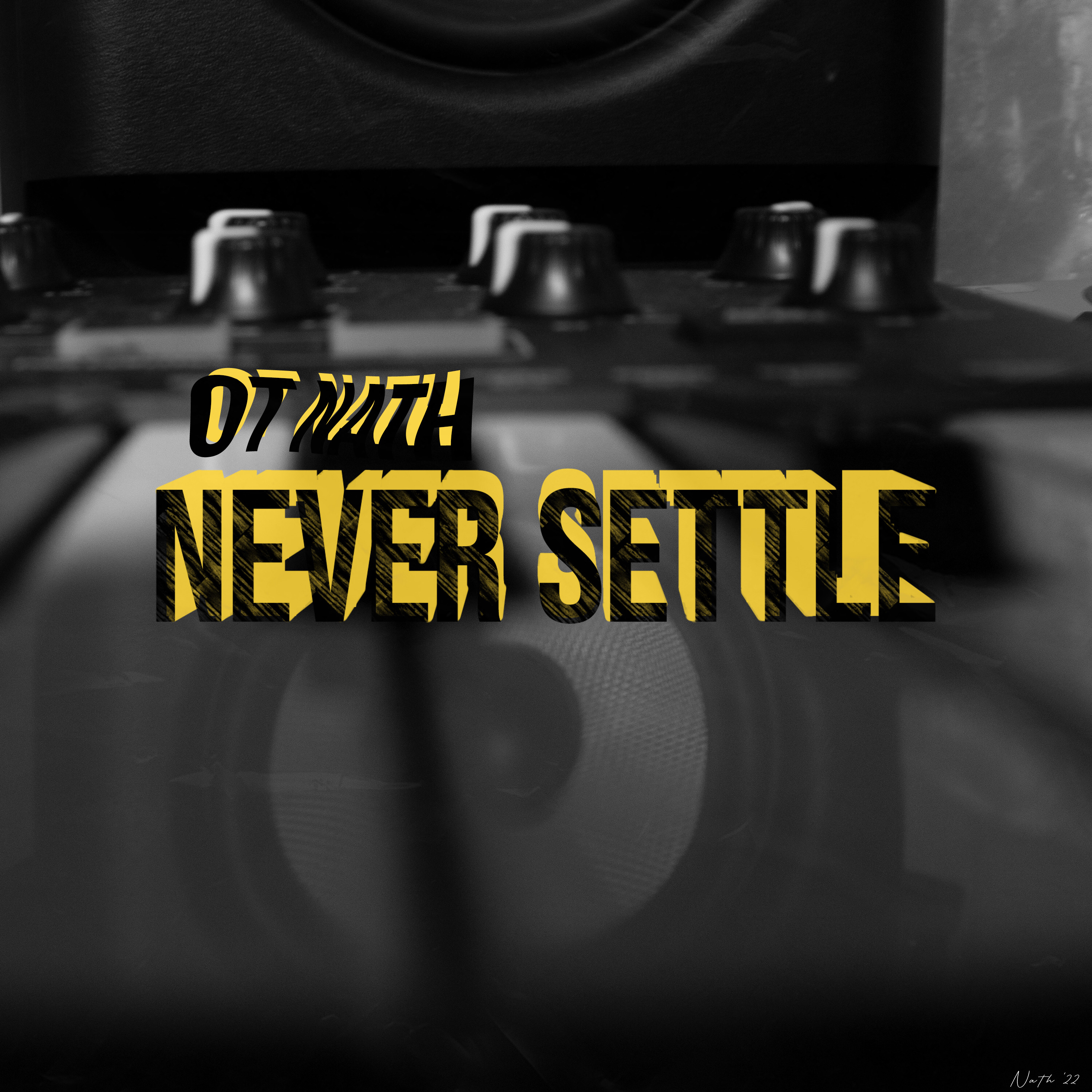 Never Settle artwork