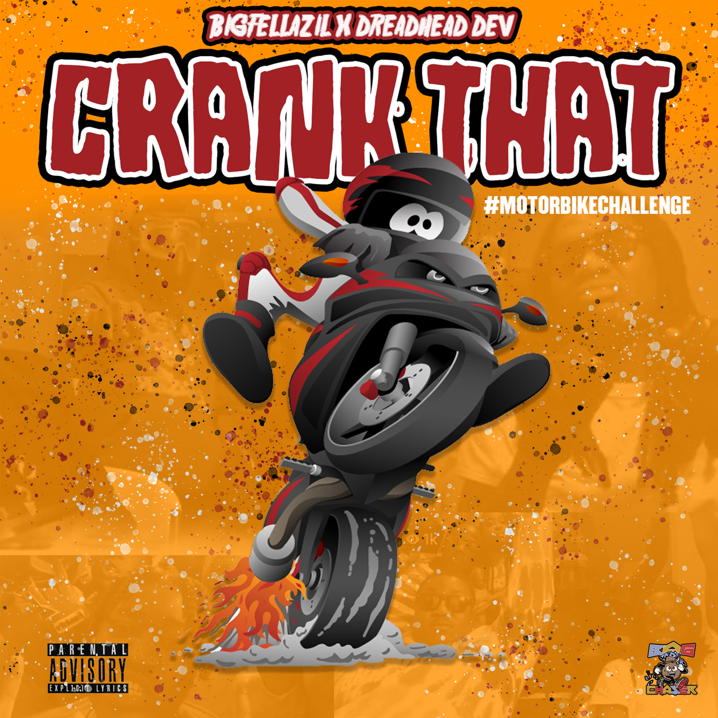 Crank That #MotorbikeChallenge artwork