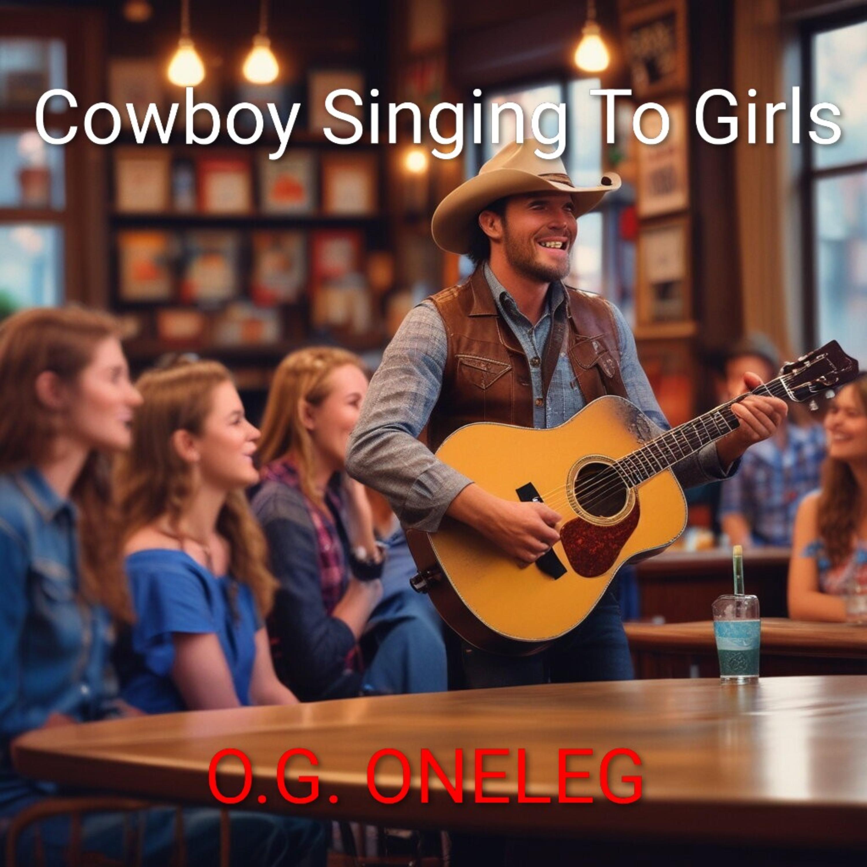 Cowboy Singing To Girls artwork