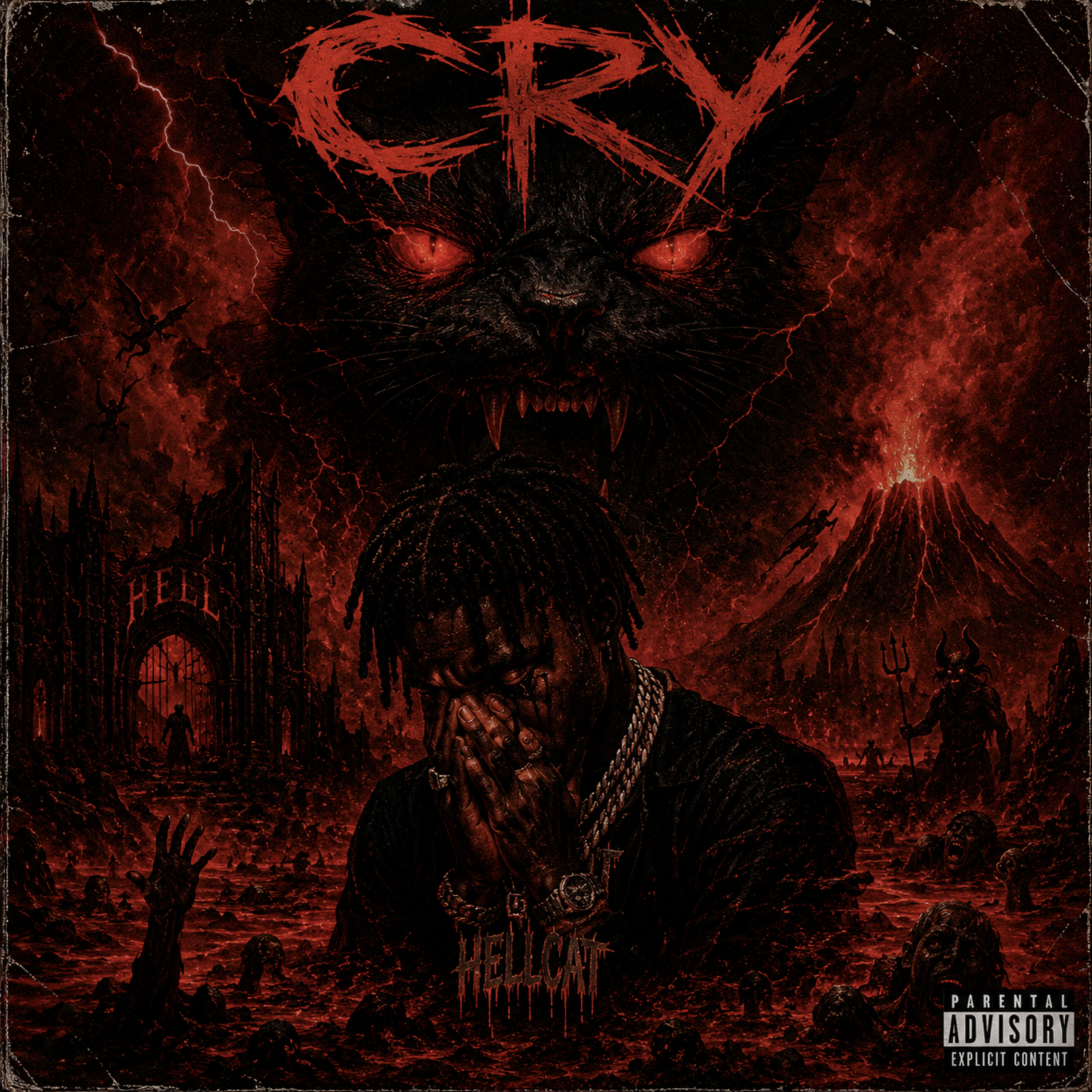 Cry ina hellcat by WhoTee cover art