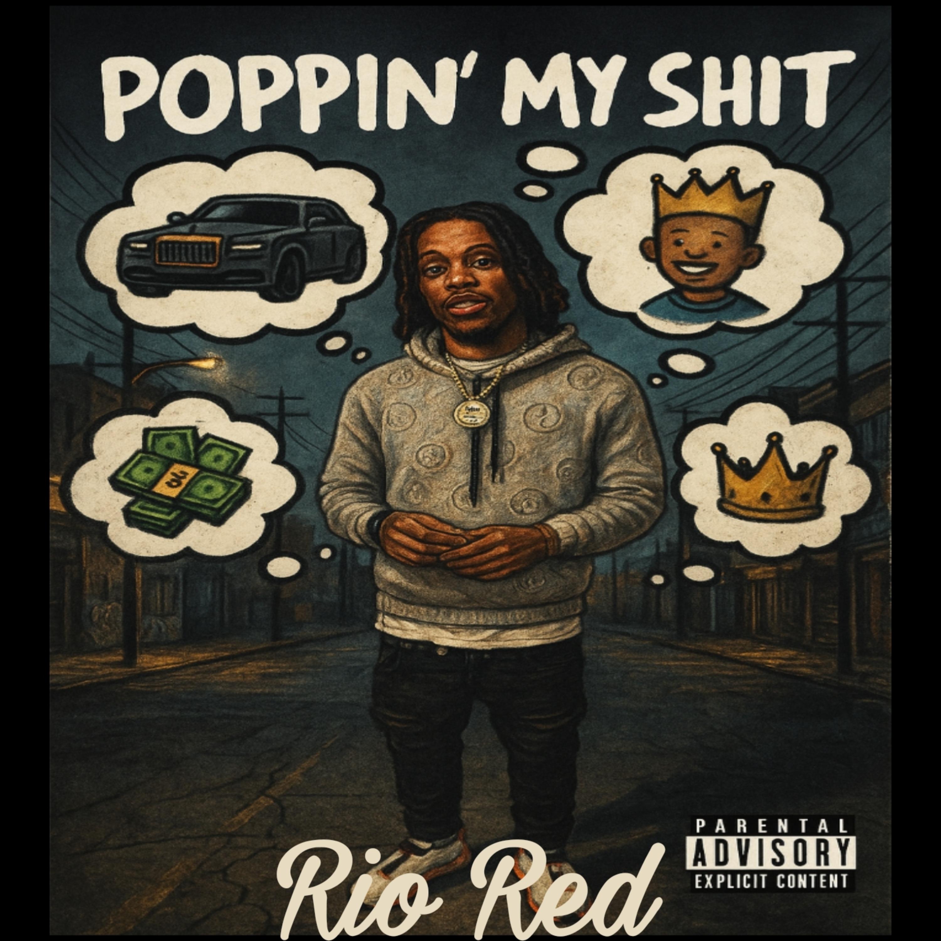 Poppin My Shit artwork