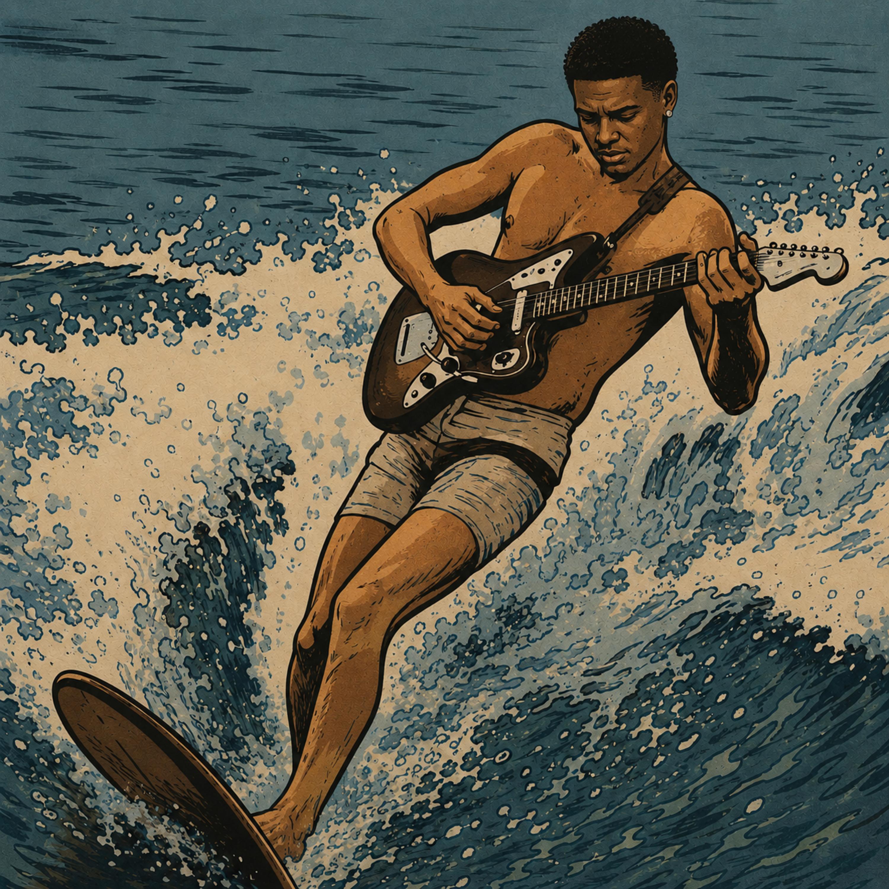 Rock And Wave by Tezdamenace cover art