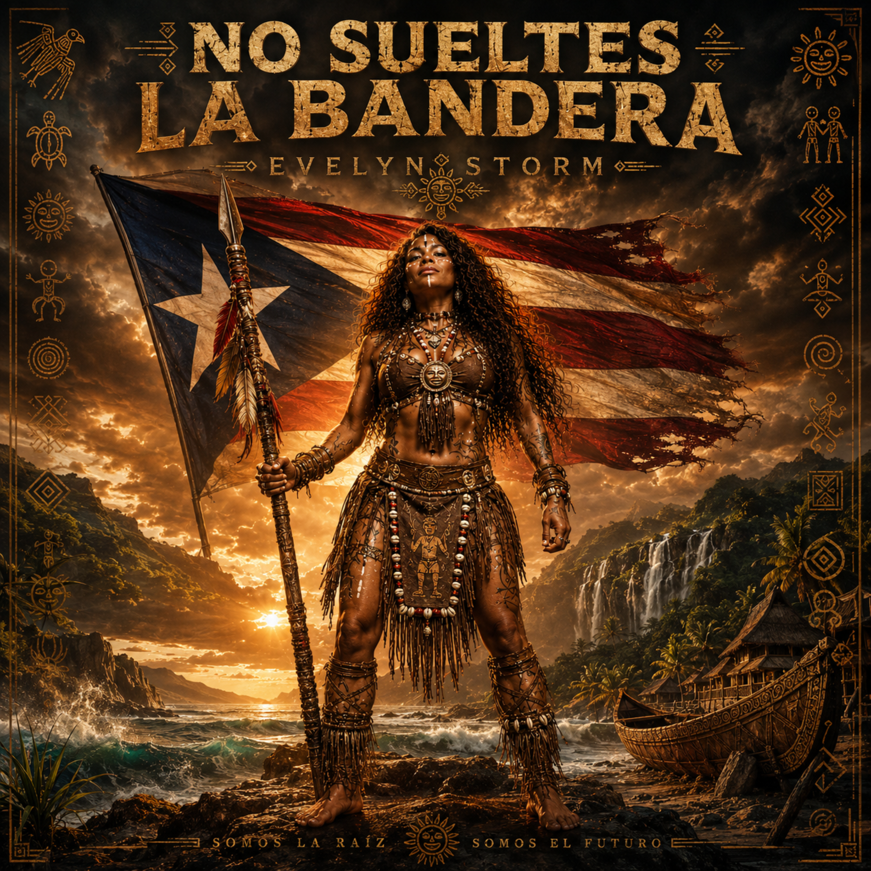 NO SUELTES LA BANDERA by Evelyn Storm cover art