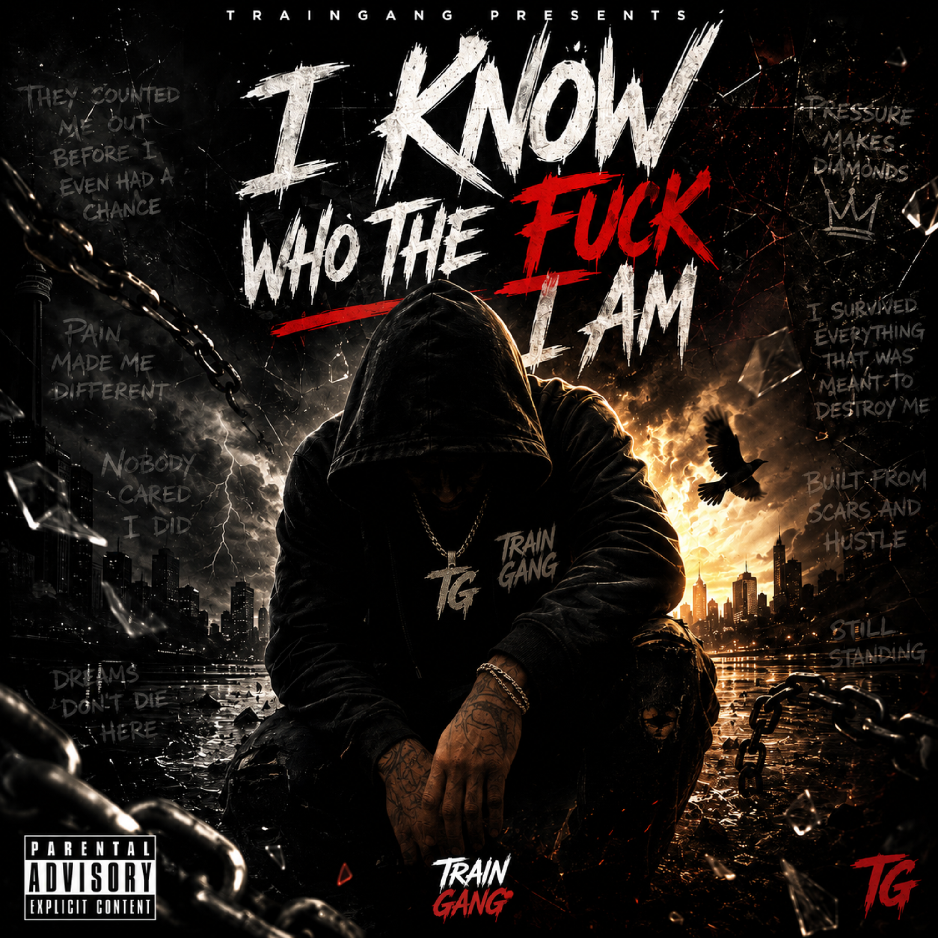 I Know Who The Fuck I Am by TrainGang cover art