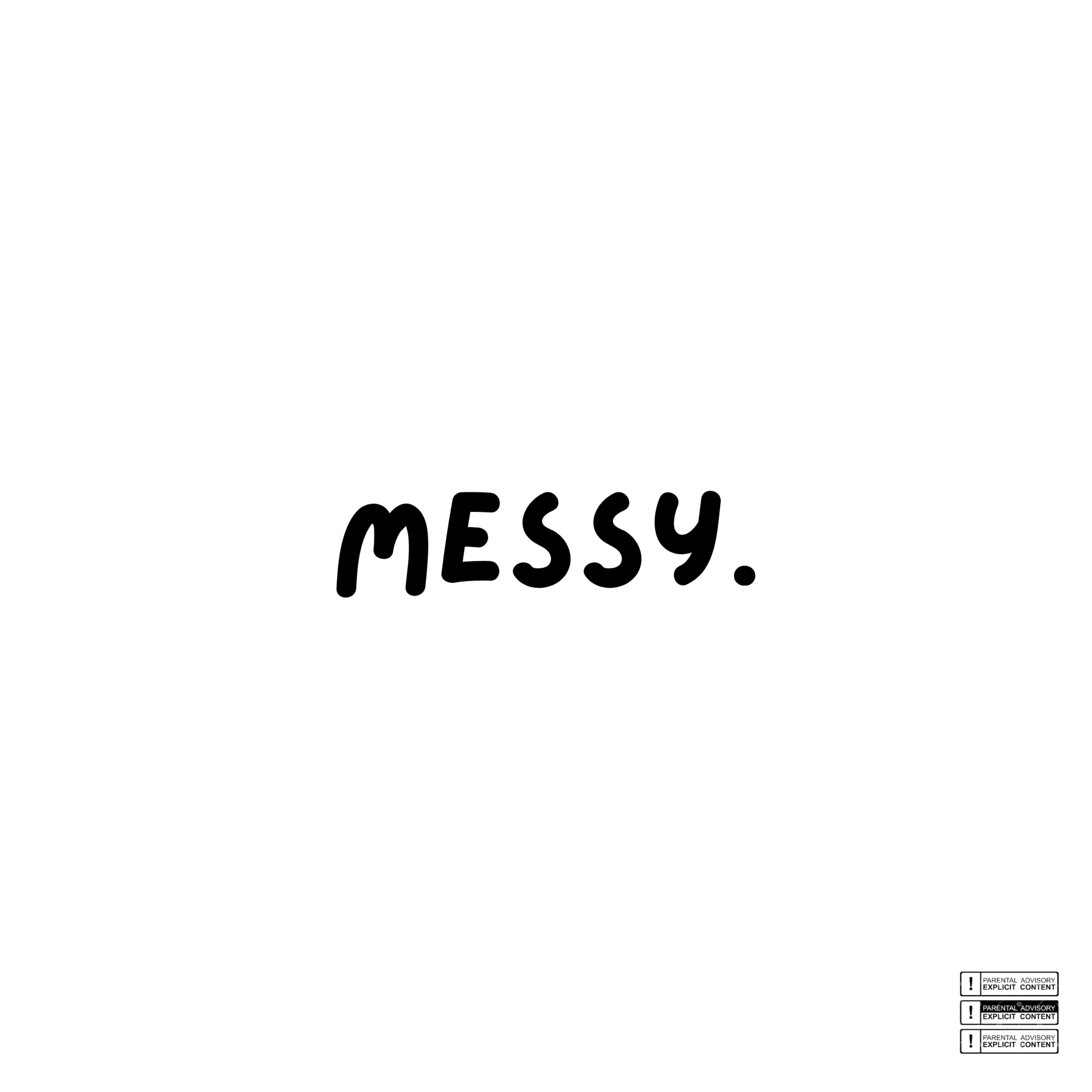 messy artwork