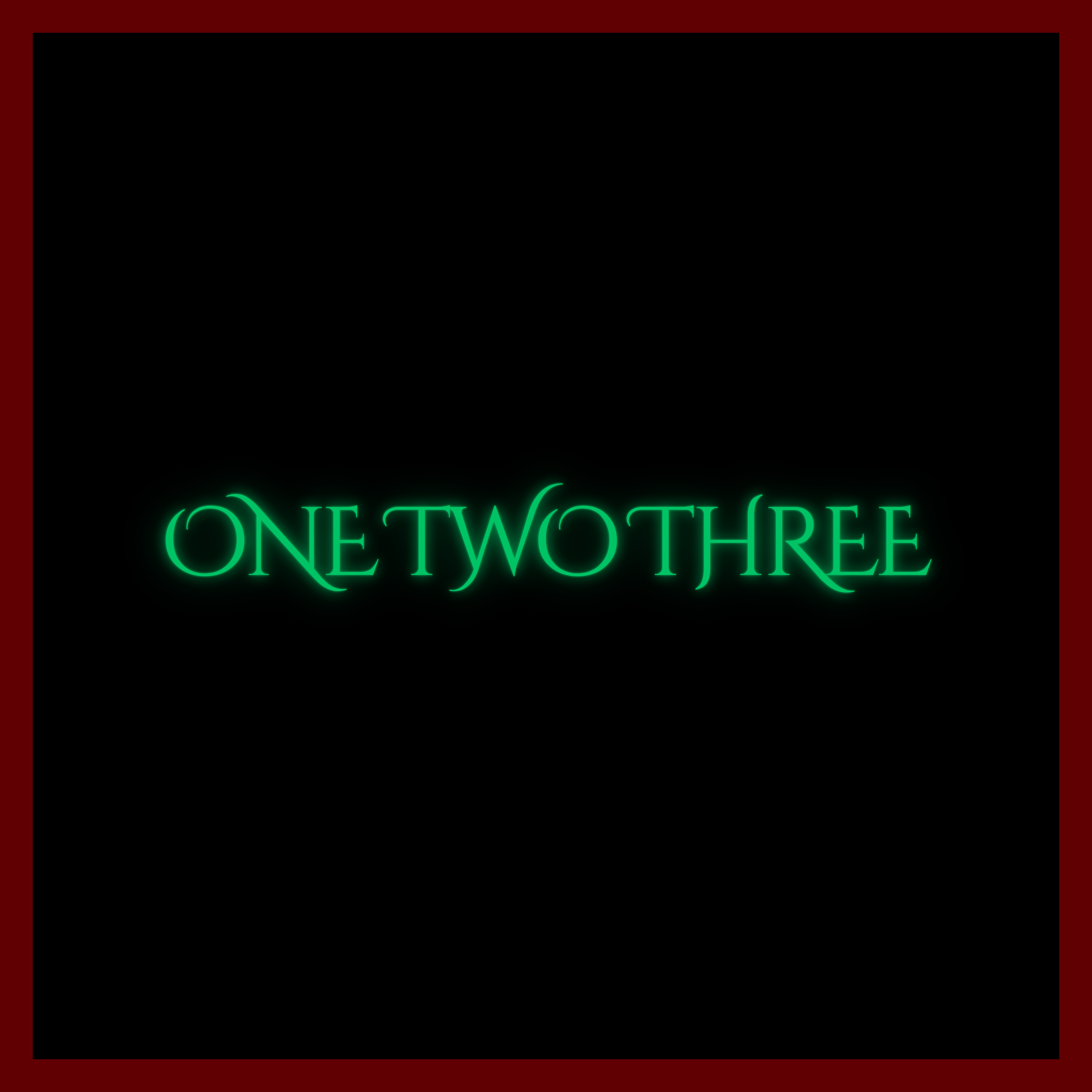 One two three (speedcore) artwork