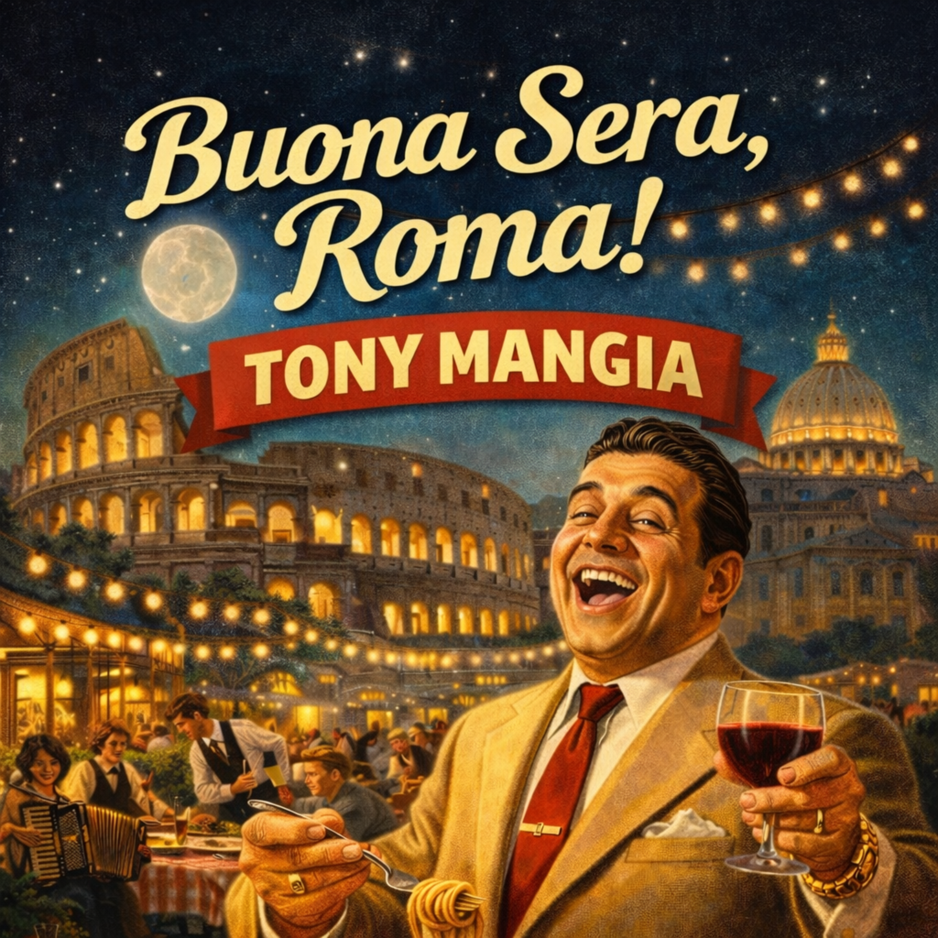 Buona Sera, Roma (Mangia’s in Town) artwork