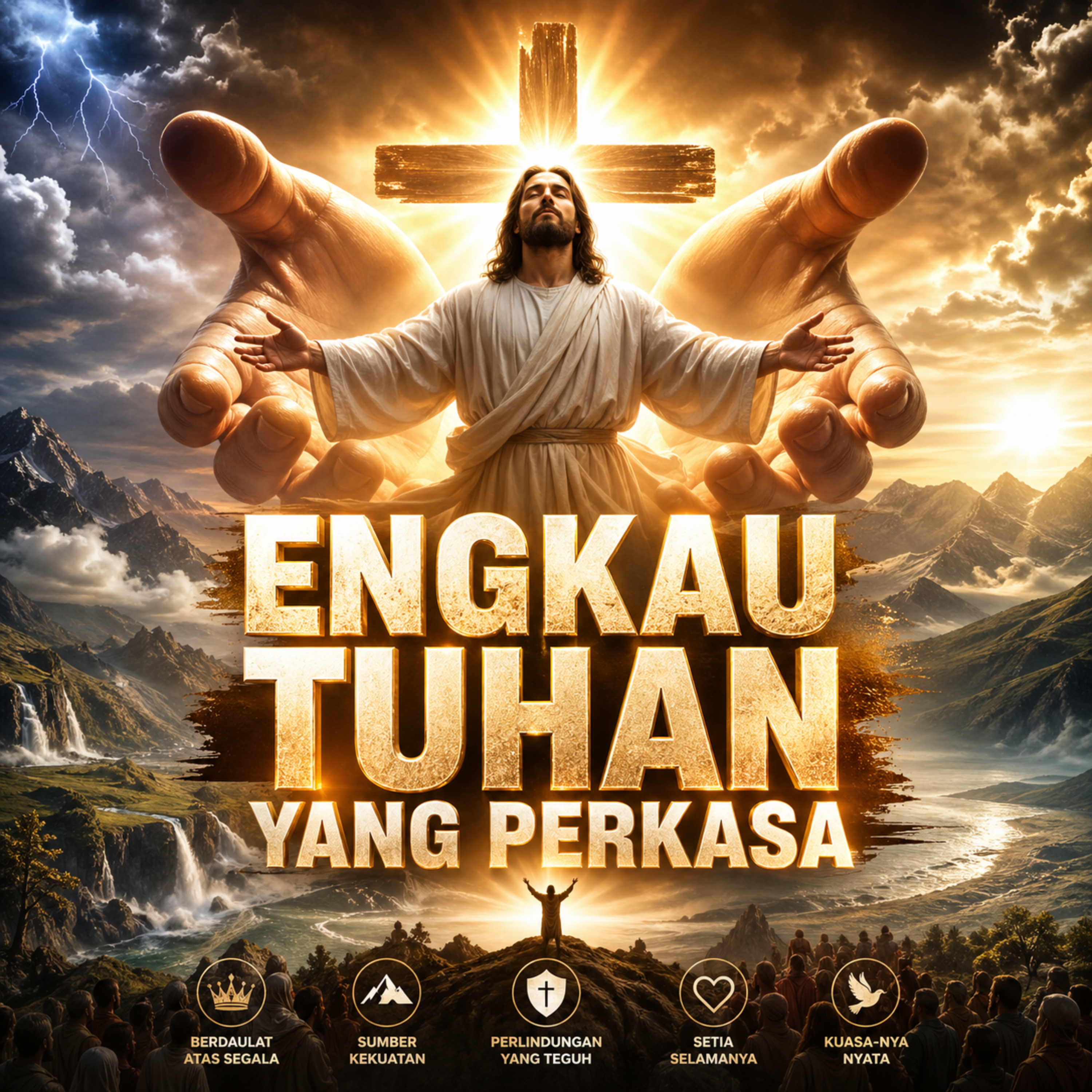 Engkau Tuhan Yang Perkasa artwork