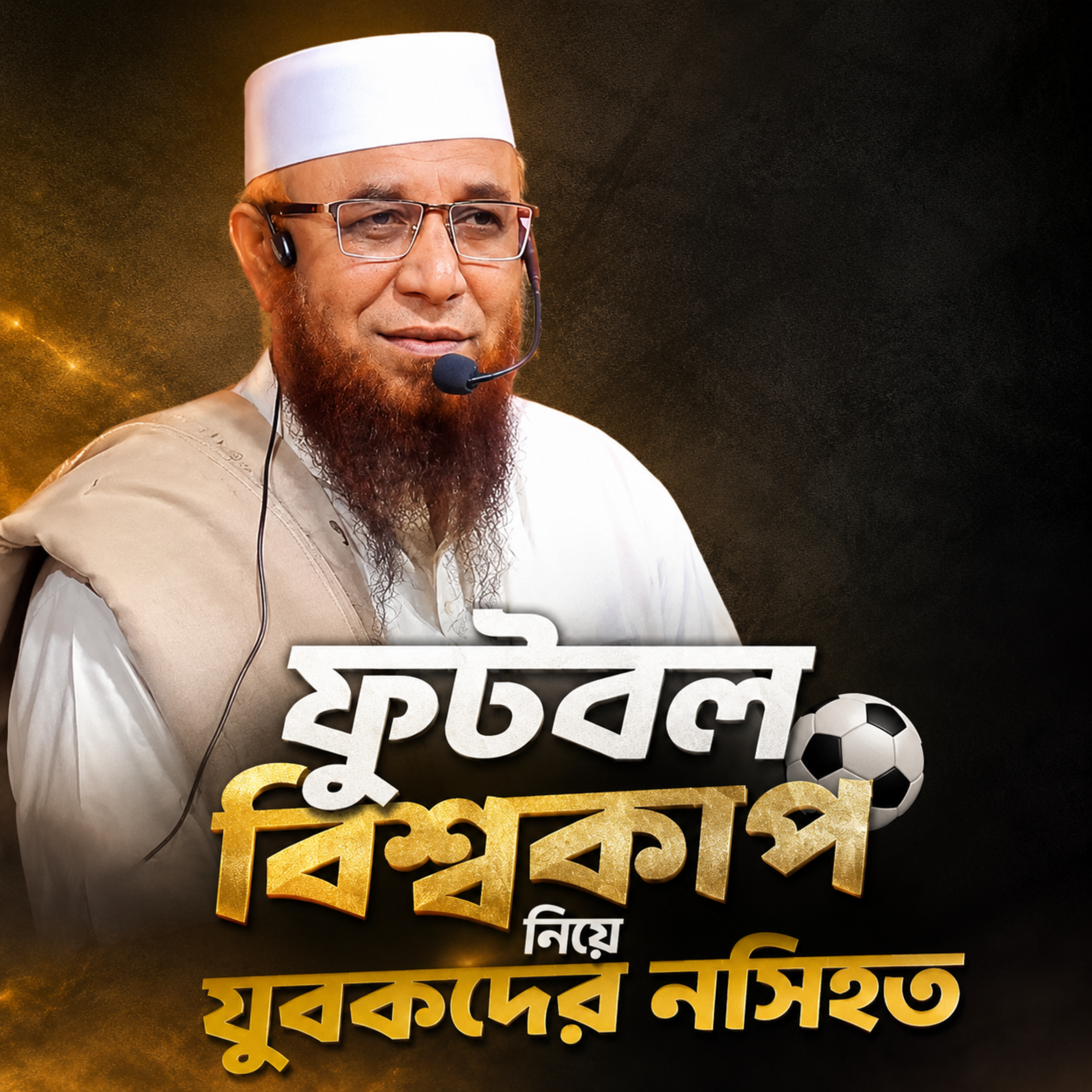 ফুটবল বিশ্বকাপ খেলা নিয়ে যুবকদের বিশেষ নসিহত (Nazrul Islam Qasemi) by Hafizur Rahman Siddique cover art