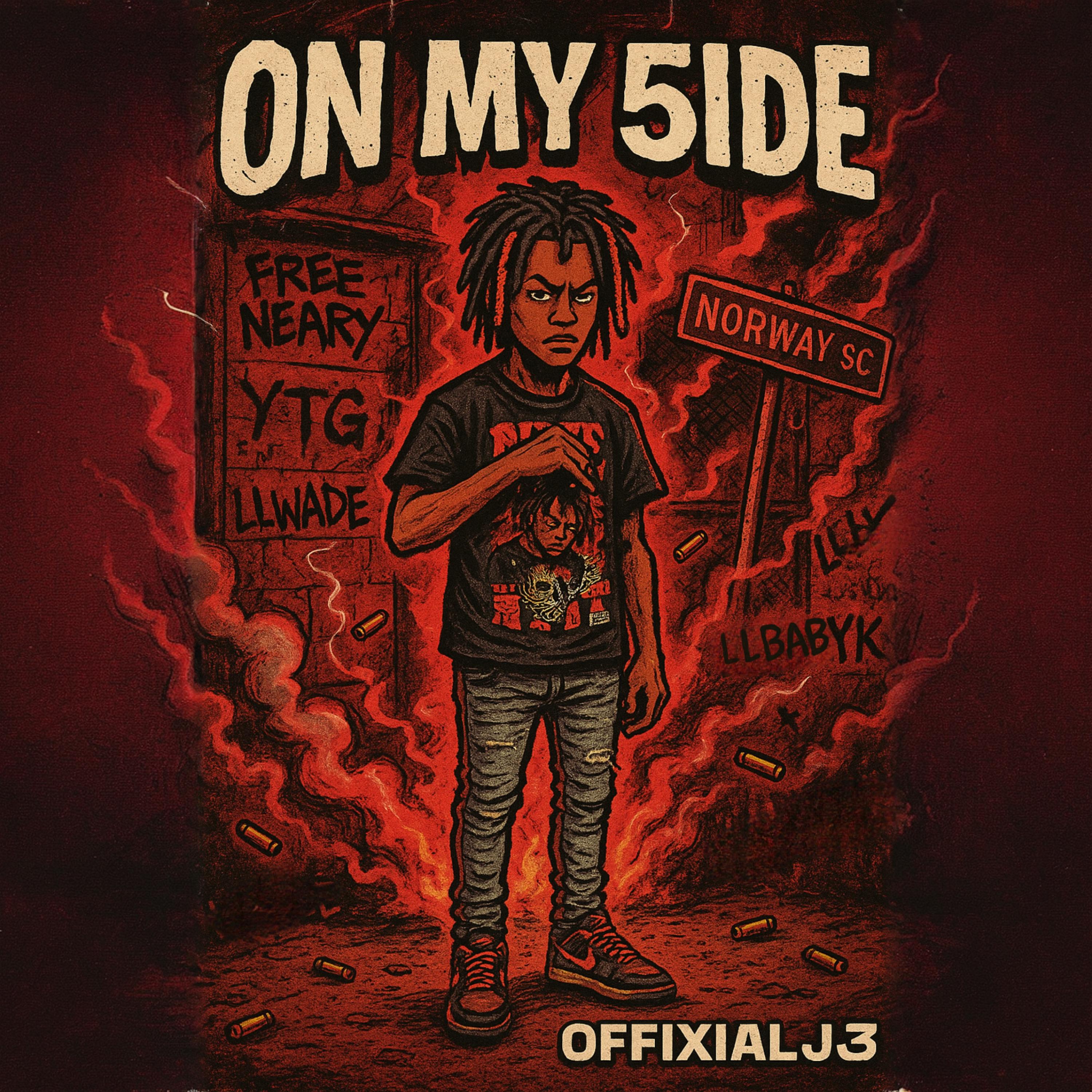 ON MY 5IDE by OffixialJ3 cover art